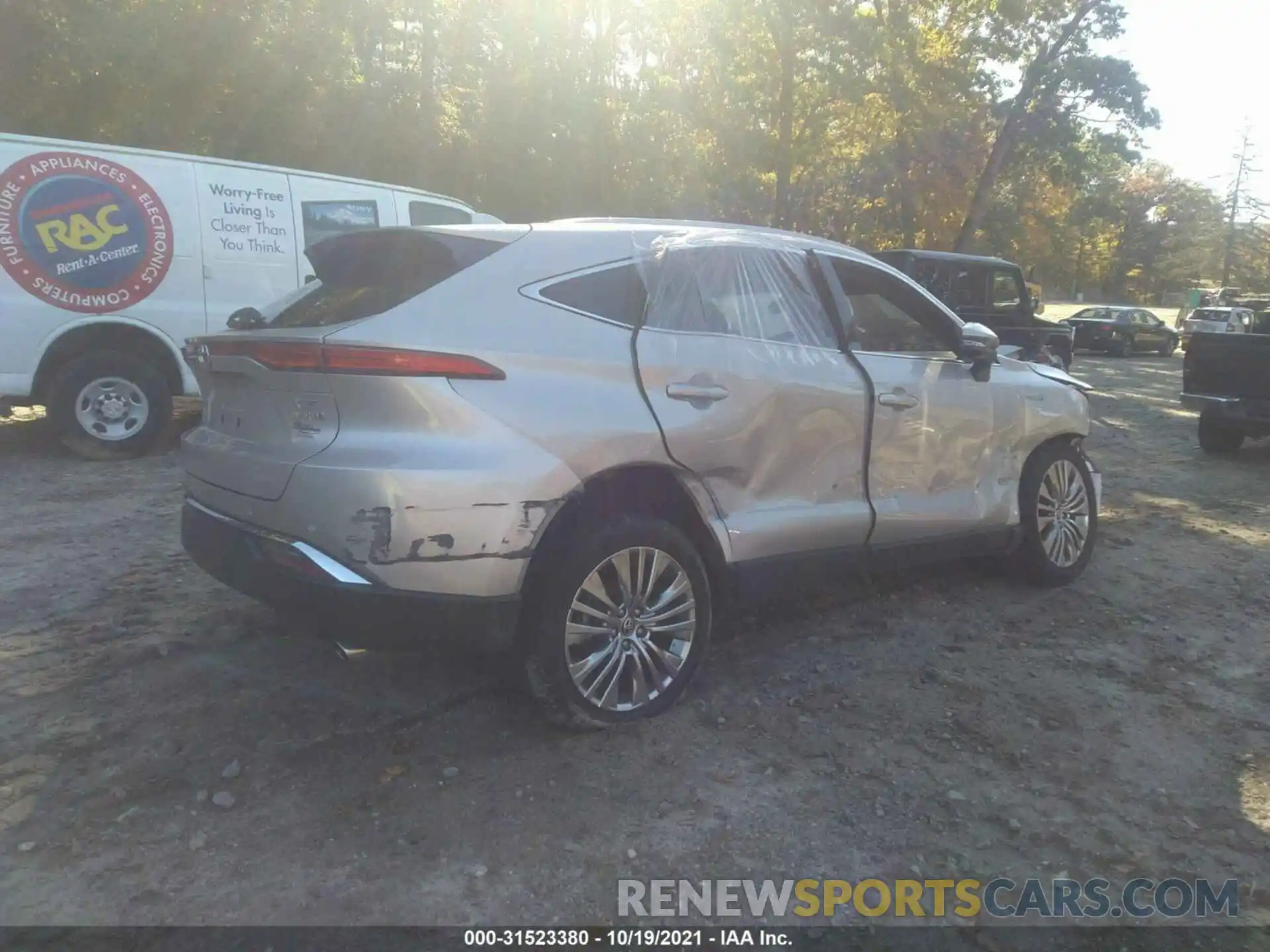 4 Фотография поврежденного автомобиля JTEAAAAHXMJ003267 TOYOTA VENZA 2021