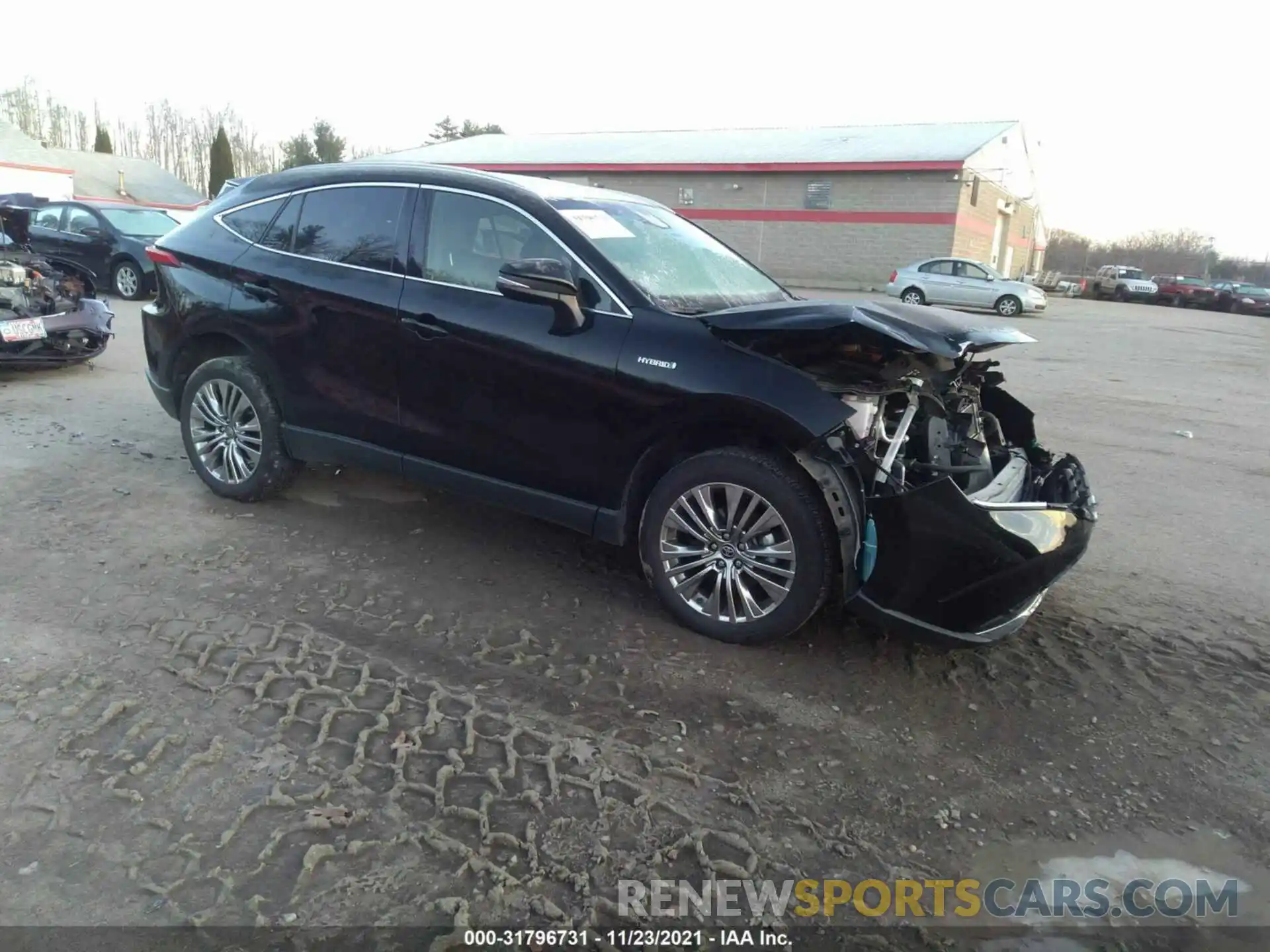 1 Photograph of a damaged car JTEAAAAHXMJ003401 TOYOTA VENZA 2021