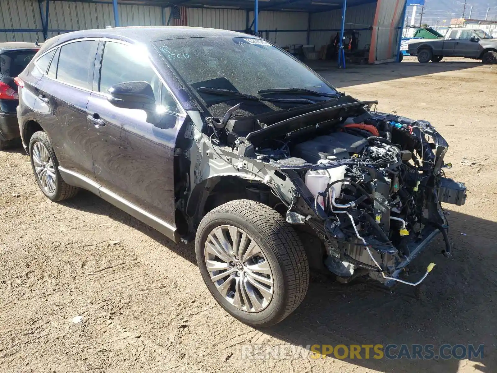 1 Фотография поврежденного автомобиля JTEAAAAHXMJ004533 TOYOTA VENZA 2021