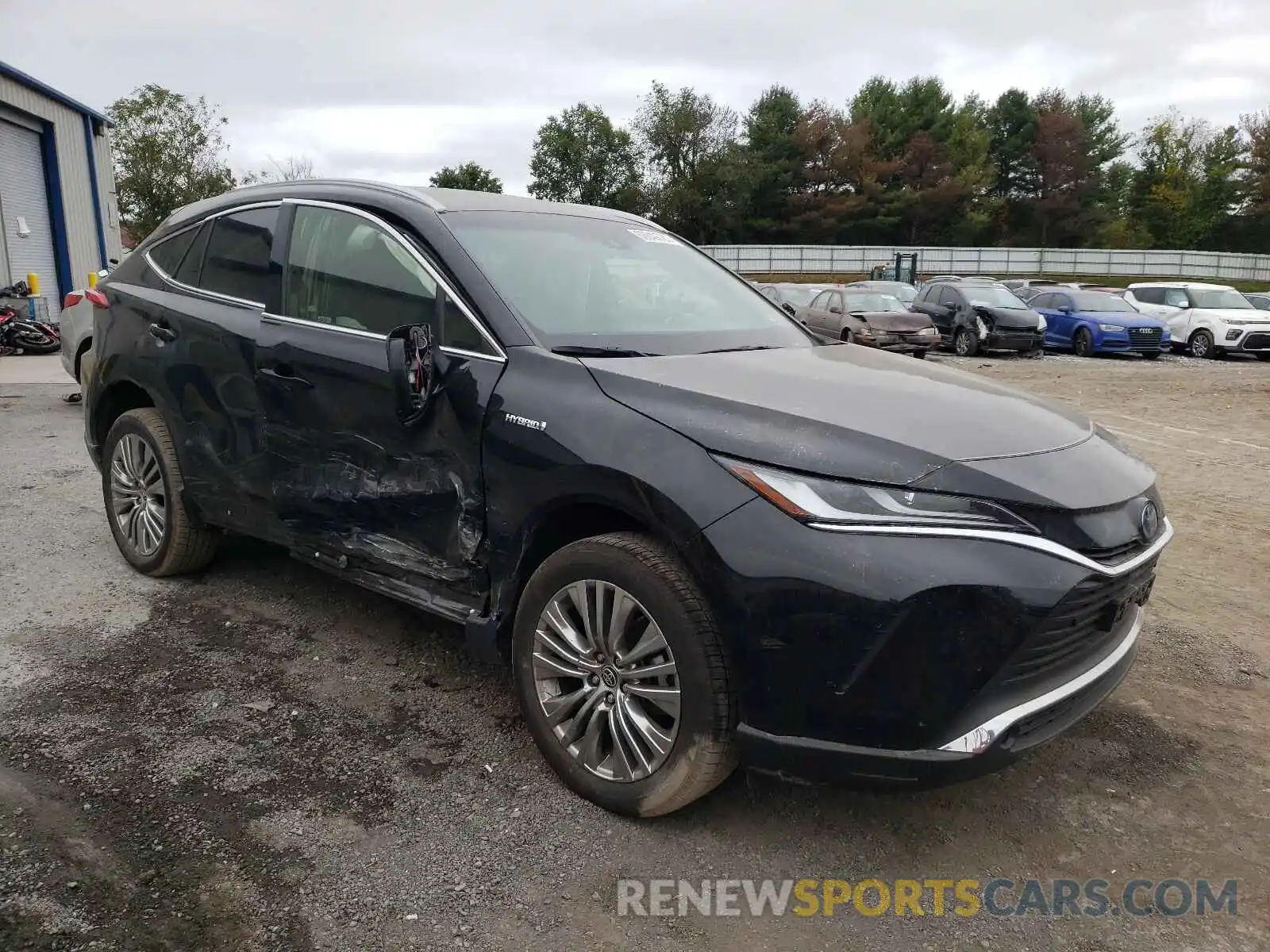 1 Photograph of a damaged car JTEAAAAHXMJ009912 TOYOTA VENZA 2021