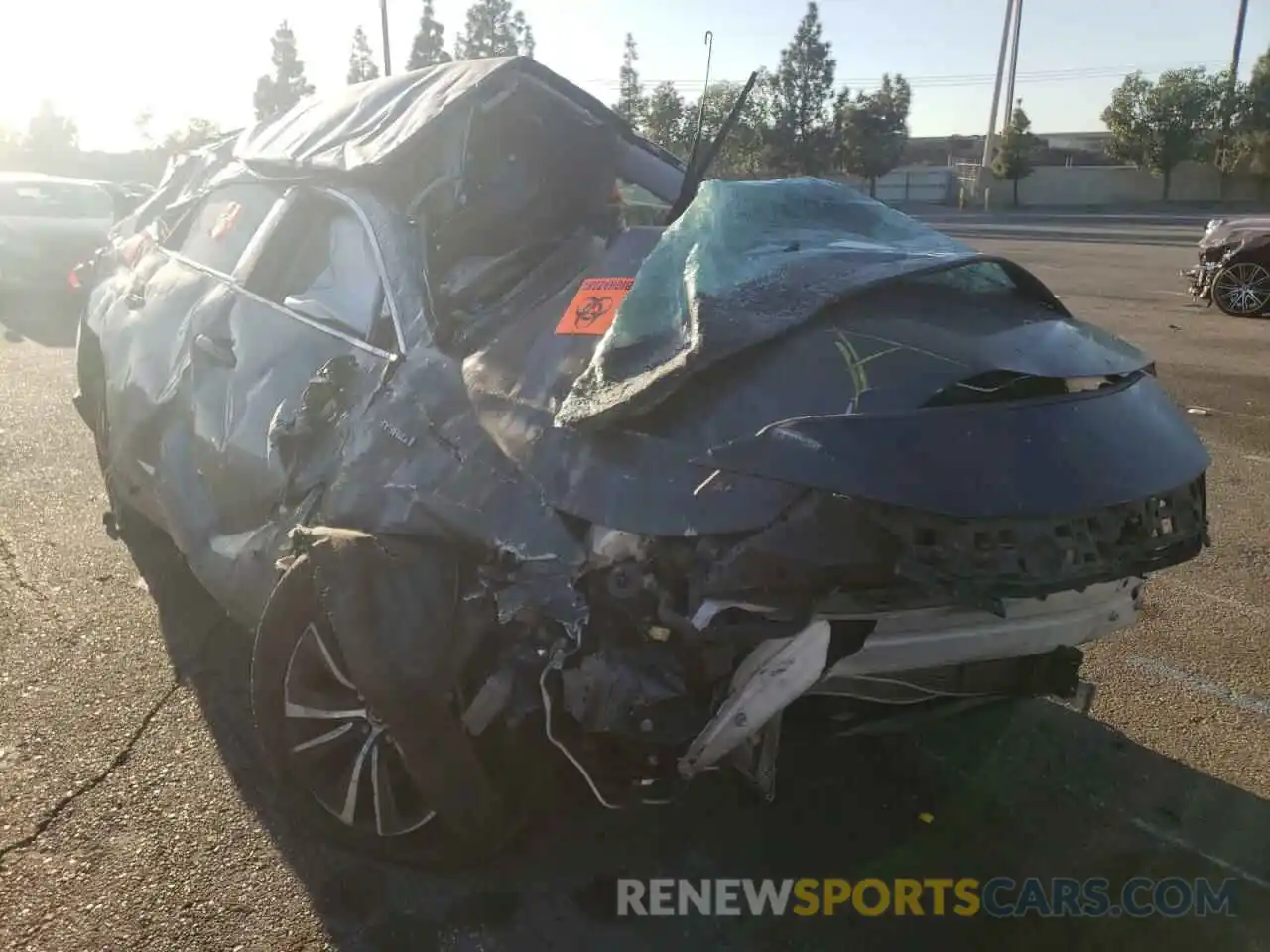 1 Photograph of a damaged car JTEAAAAHXMJ014625 TOYOTA VENZA 2021