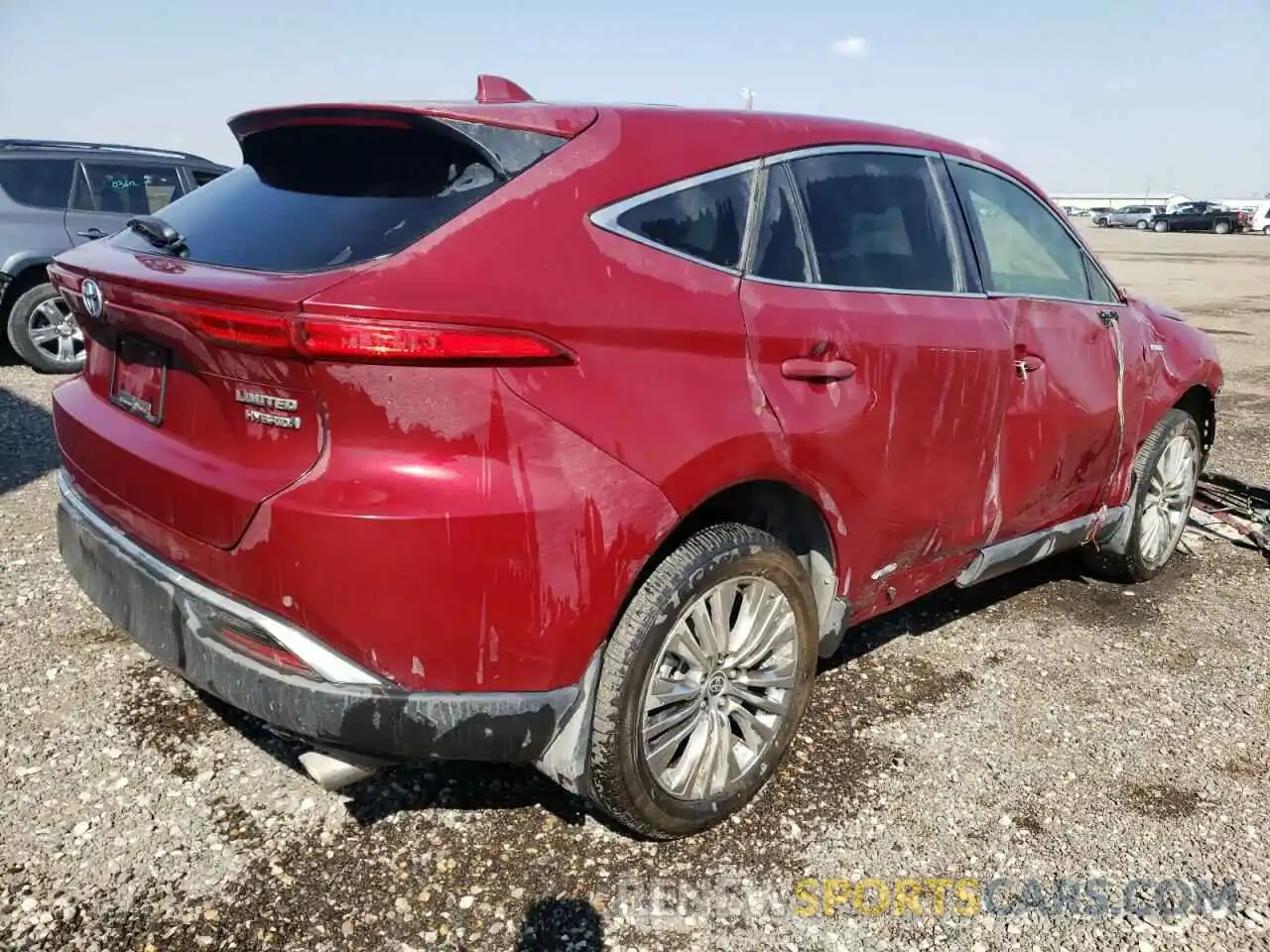 4 Фотография поврежденного автомобиля JTEAAAAHXMJ019582 TOYOTA VENZA 2021