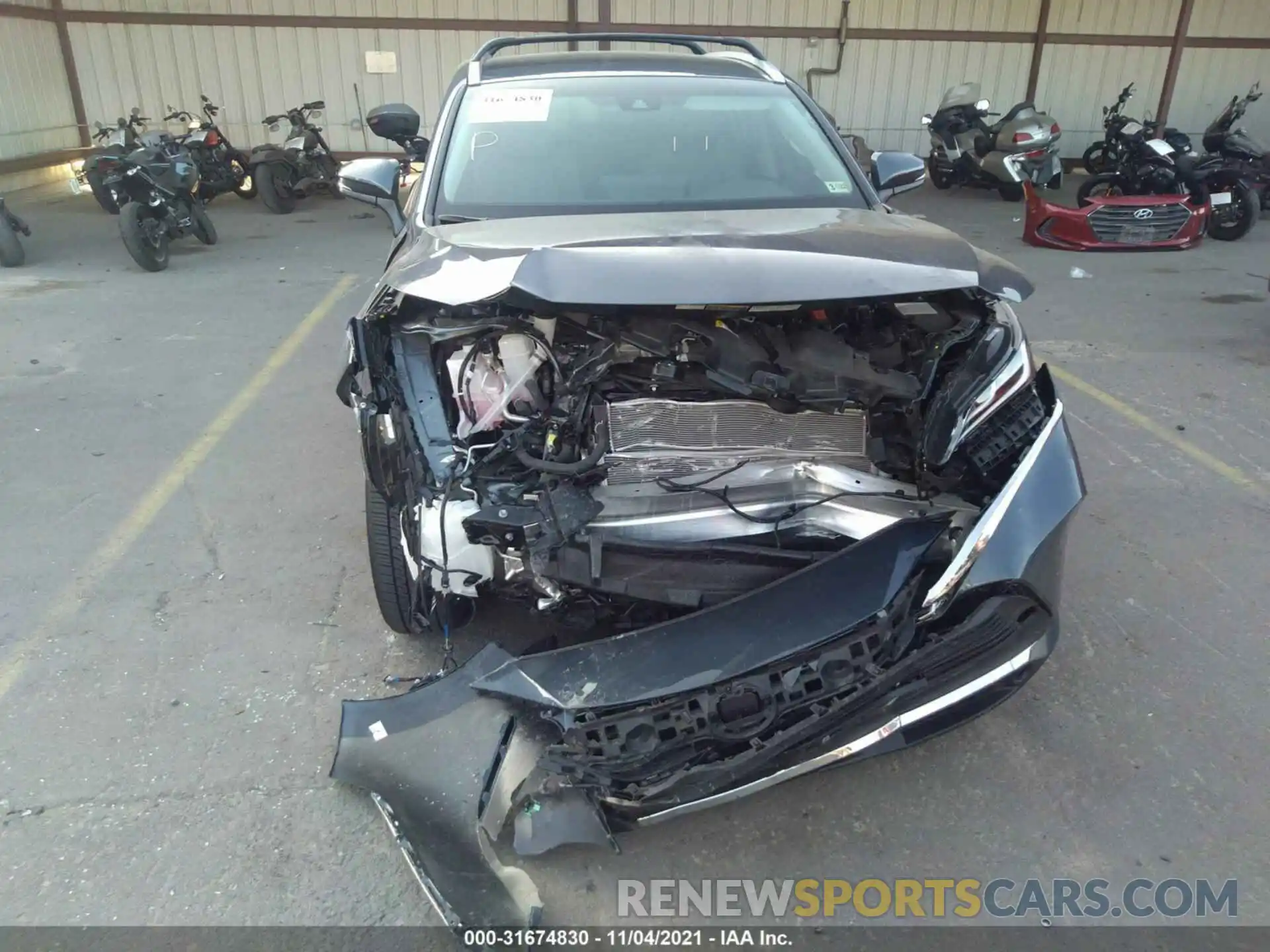 6 Photograph of a damaged car JTEAAAAHXMJ030047 TOYOTA VENZA 2021