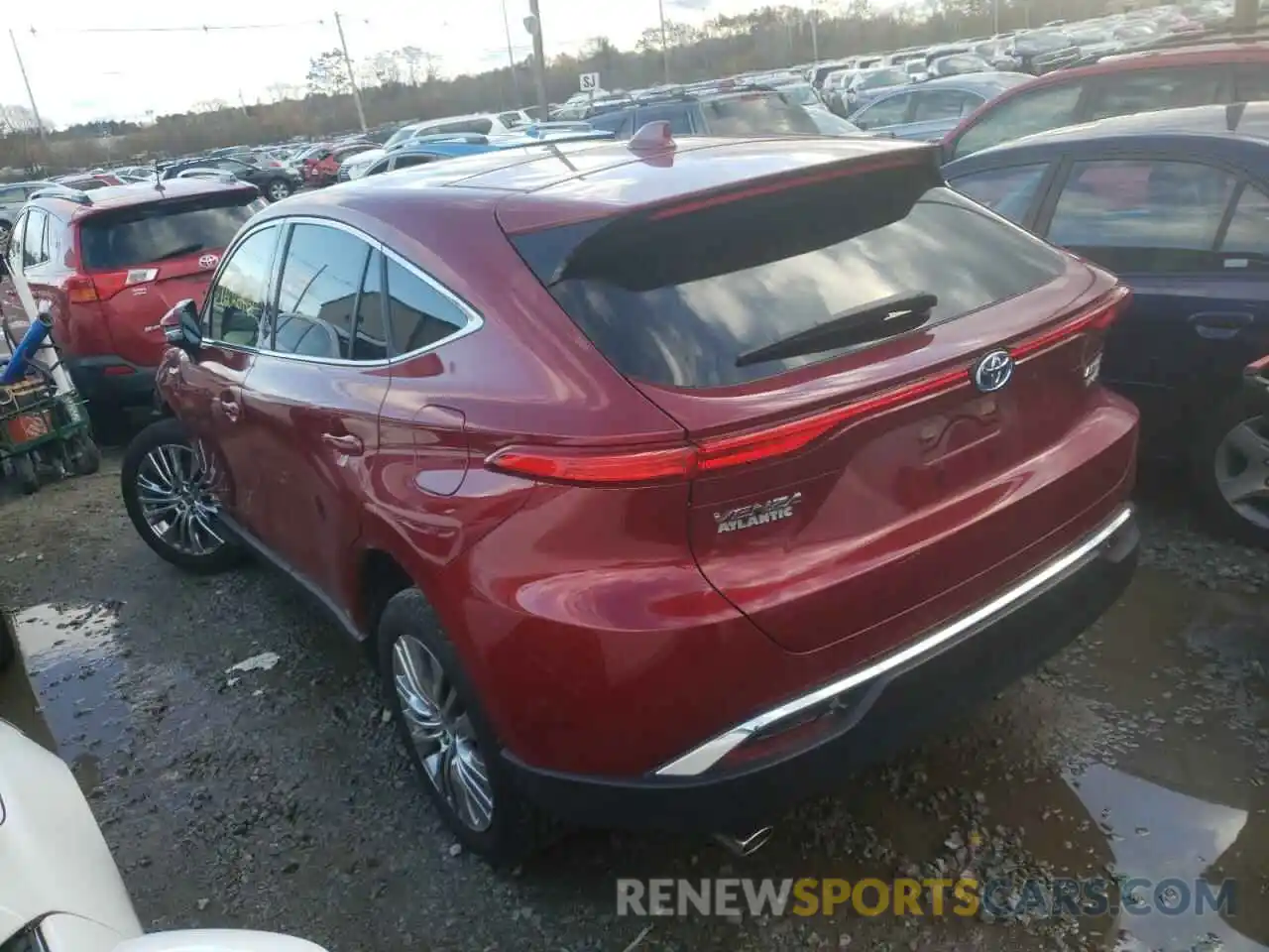 3 Photograph of a damaged car JTEAAAAHXMJ035619 TOYOTA VENZA 2021