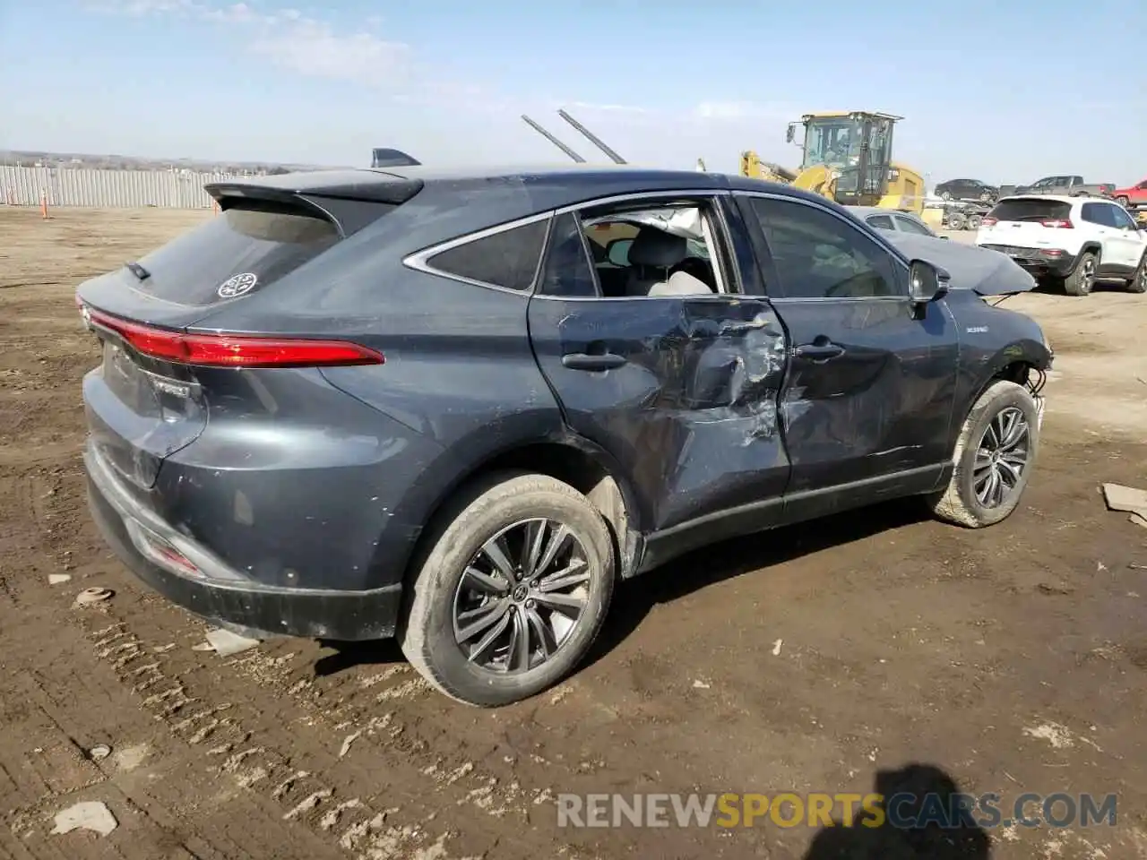 3 Photograph of a damaged car JTEAAAAHXMJ037712 TOYOTA VENZA 2021