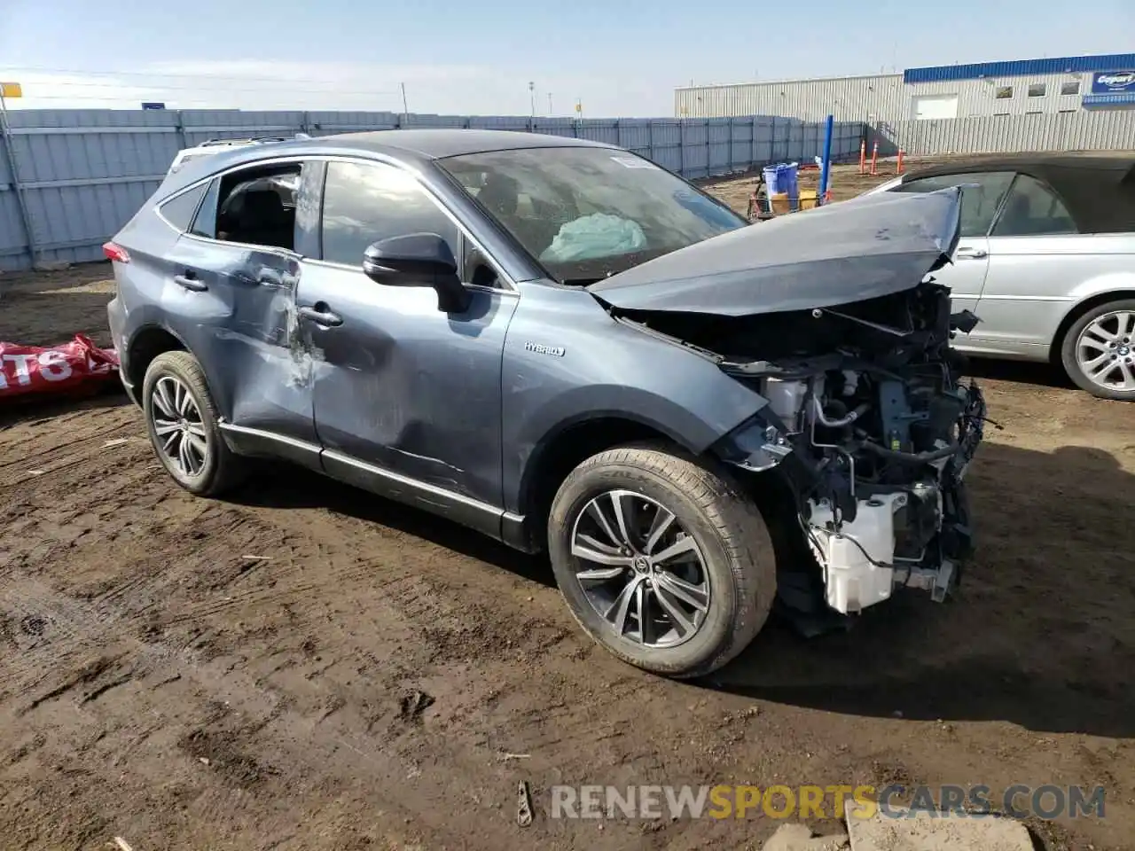 4 Photograph of a damaged car JTEAAAAHXMJ037712 TOYOTA VENZA 2021