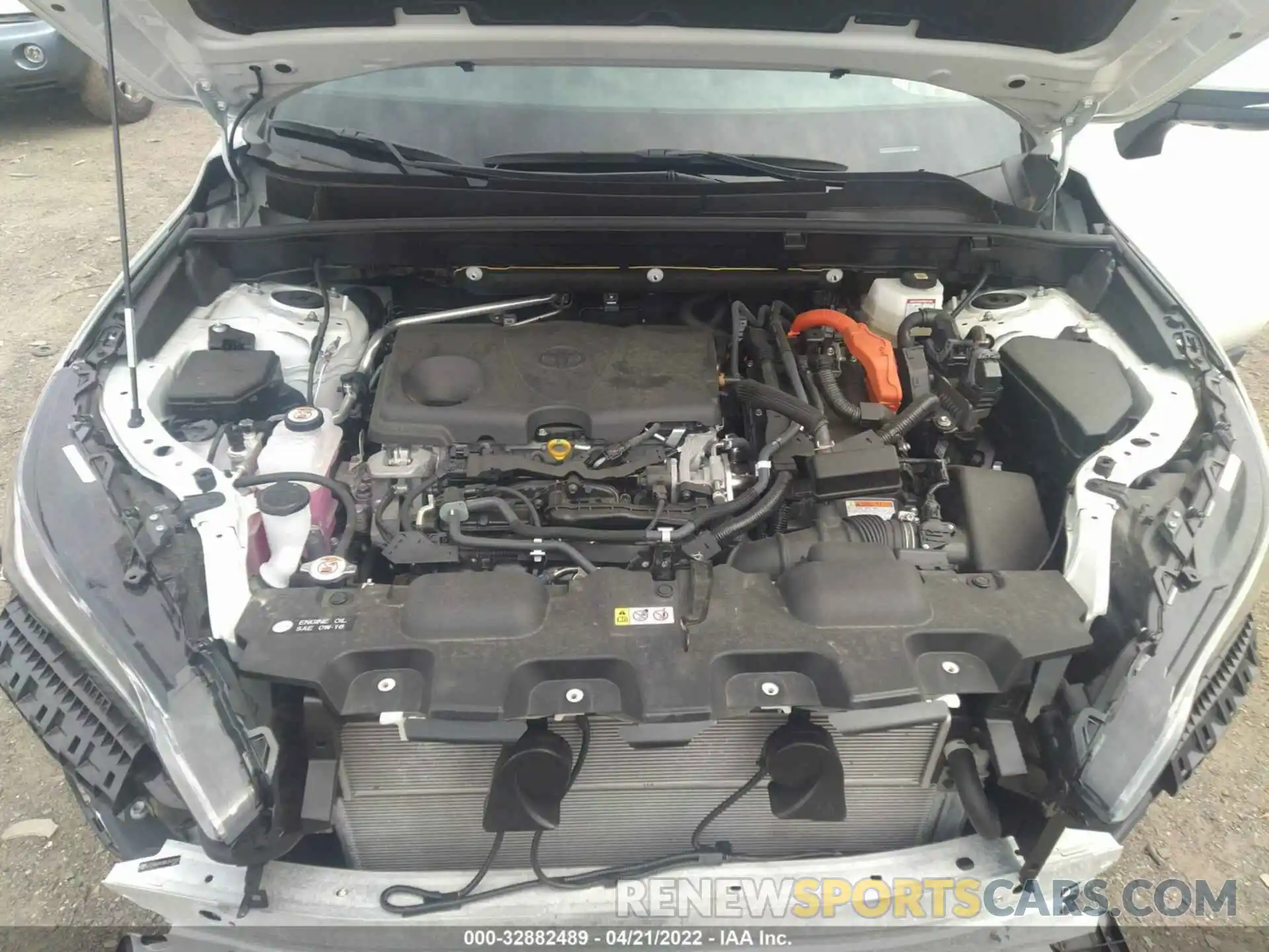 10 Фотография поврежденного автомобиля JTEAAAAHXMJ042585 TOYOTA VENZA 2021