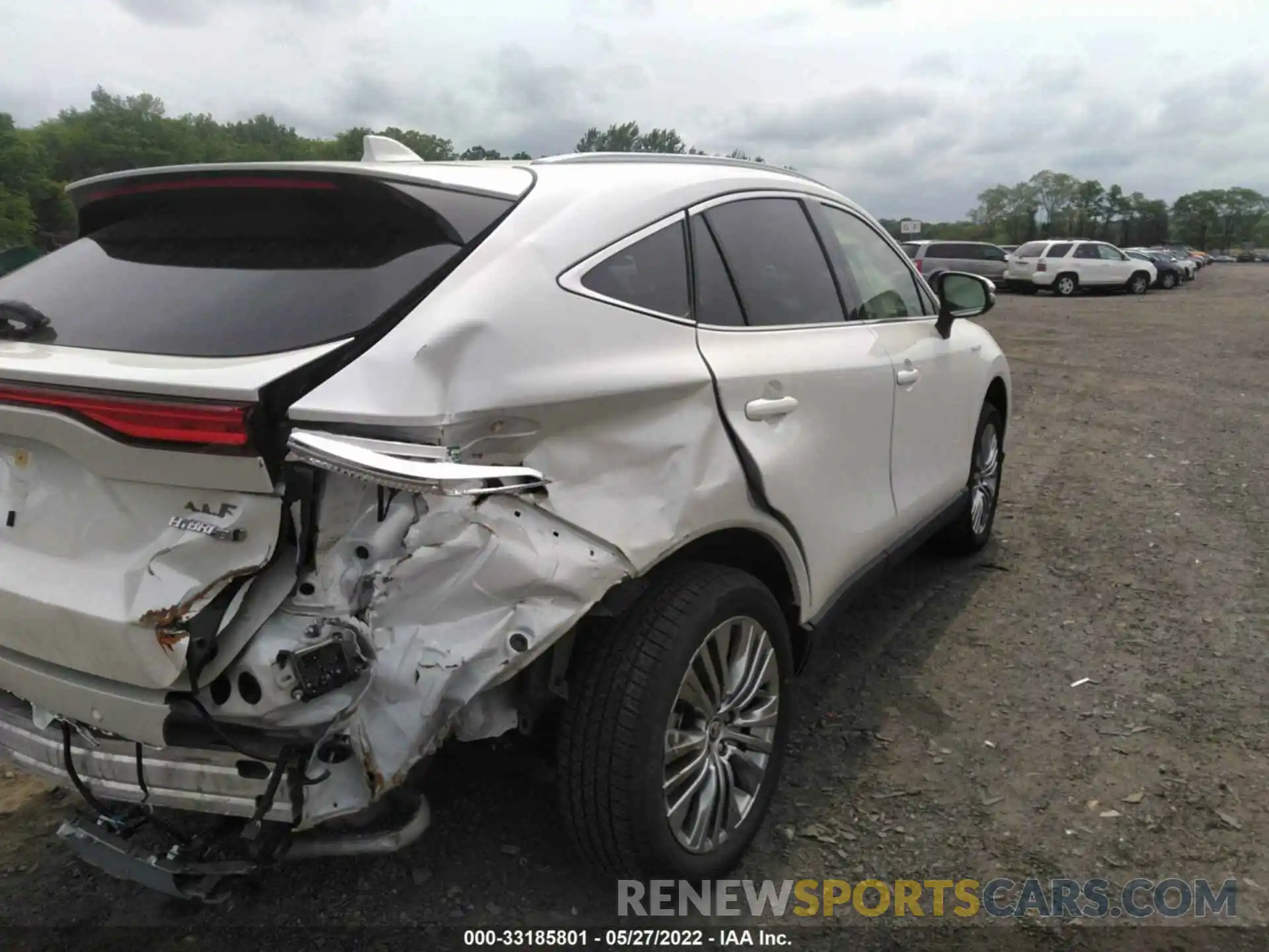 4 Photograph of a damaged car JTEAAAAHXMJ061556 TOYOTA VENZA 2021