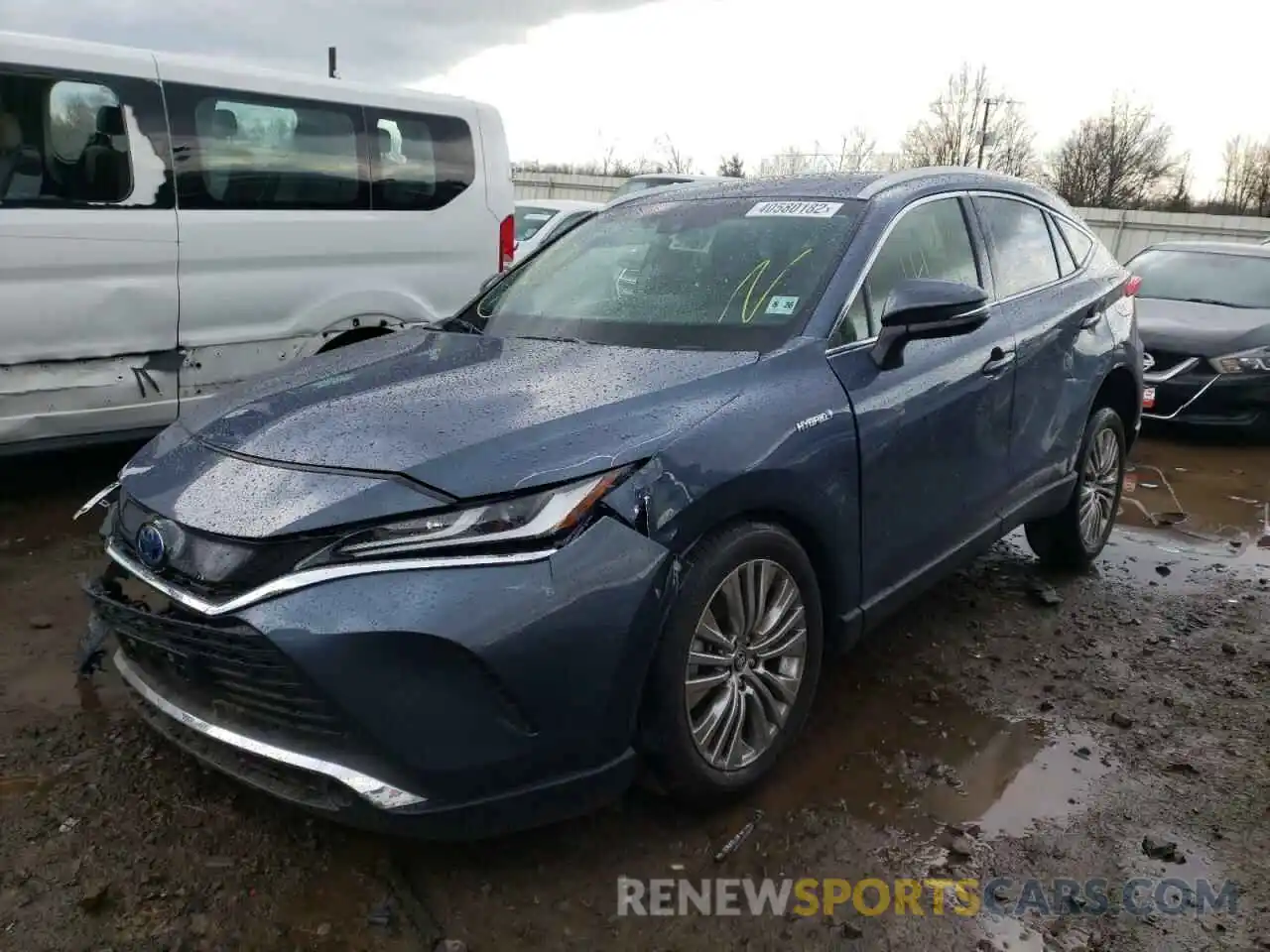 2 Photograph of a damaged car JTEAAAAHXMJ061718 TOYOTA VENZA 2021