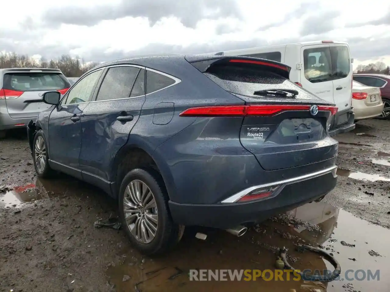 3 Photograph of a damaged car JTEAAAAHXMJ061718 TOYOTA VENZA 2021