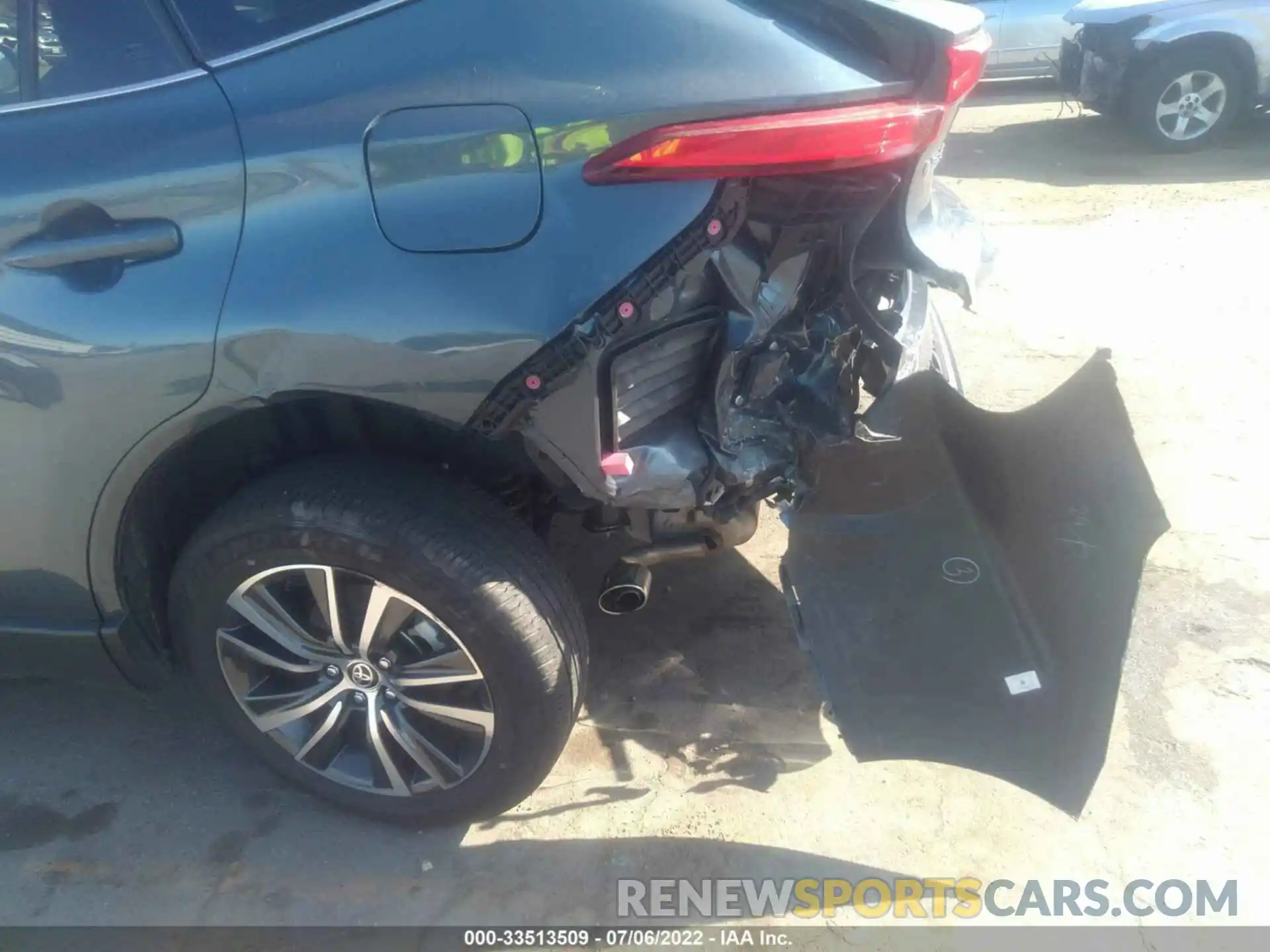 6 Photograph of a damaged car JTEAAAAHXMJ075716 TOYOTA VENZA 2021