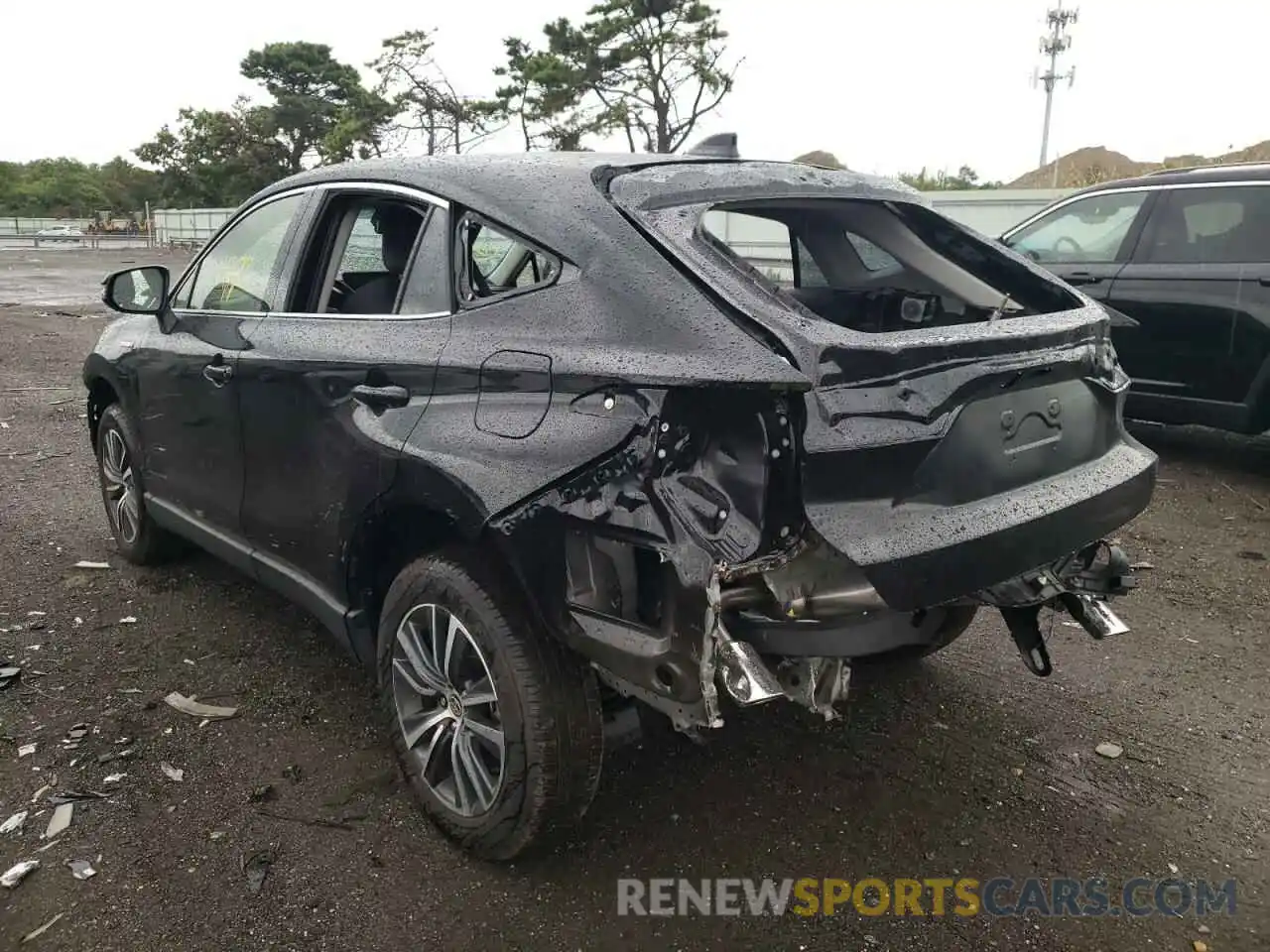 3 Photograph of a damaged car JTEAAAAHXMJ082830 TOYOTA VENZA 2021