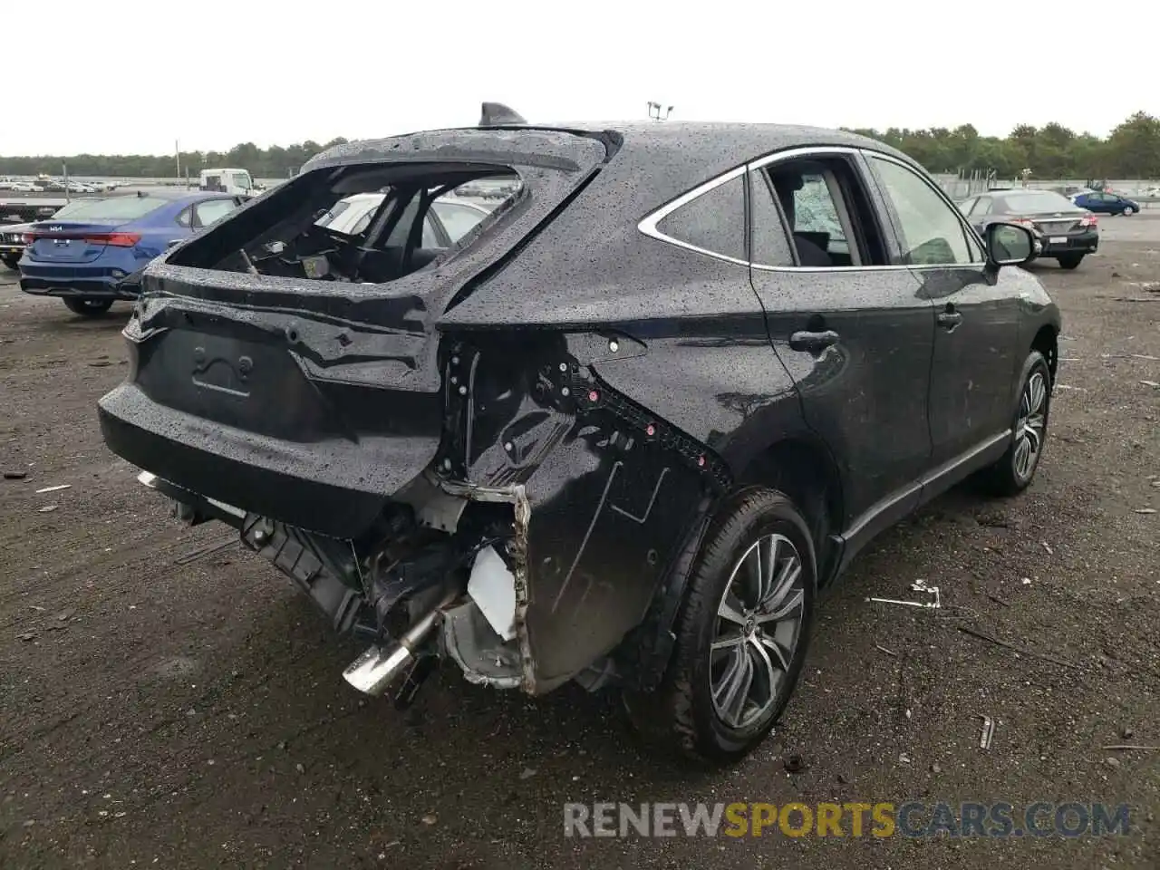 4 Photograph of a damaged car JTEAAAAHXMJ082830 TOYOTA VENZA 2021