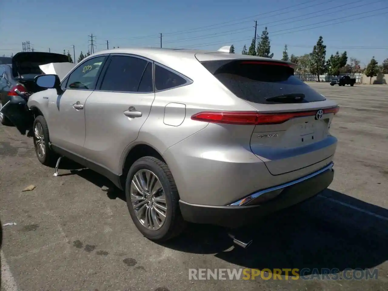 3 Фотография поврежденного автомобиля JTEAAAAHXMJ086196 TOYOTA VENZA 2021