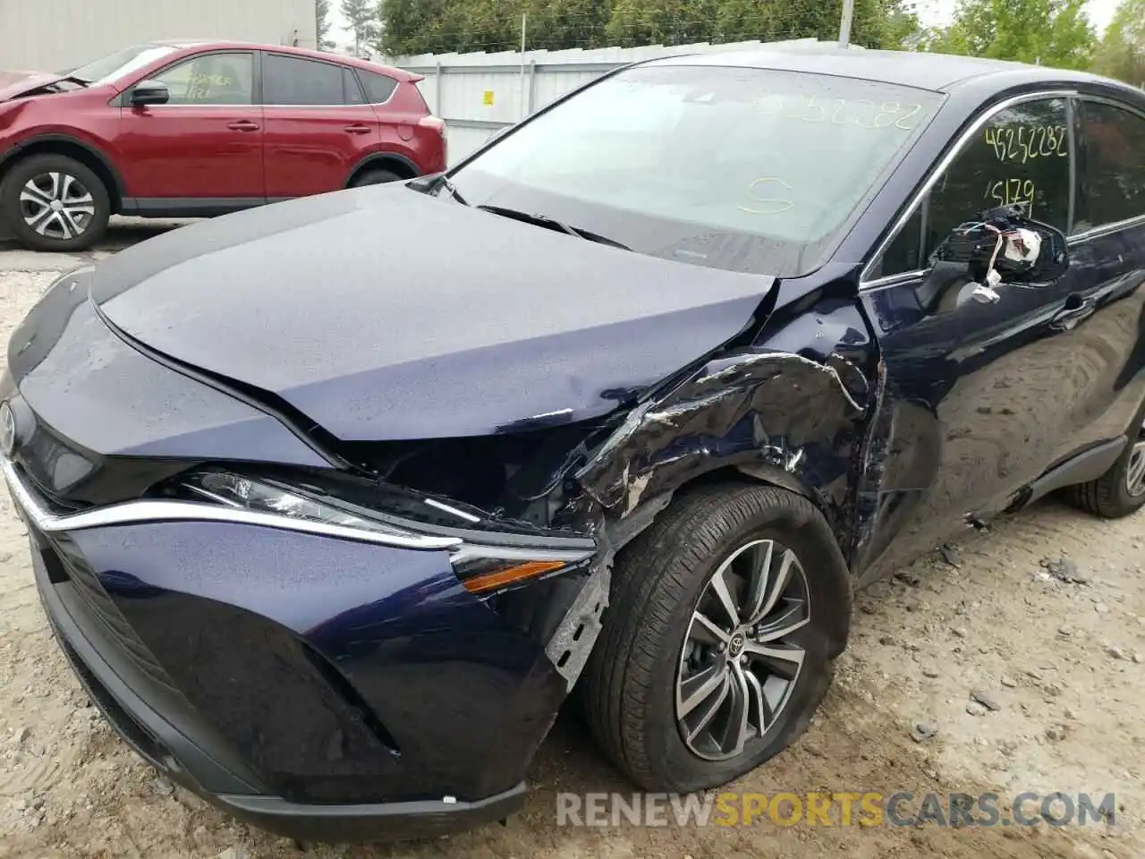 9 Photograph of a damaged car JTEAAAAH0NJ087942 TOYOTA VENZA 2022