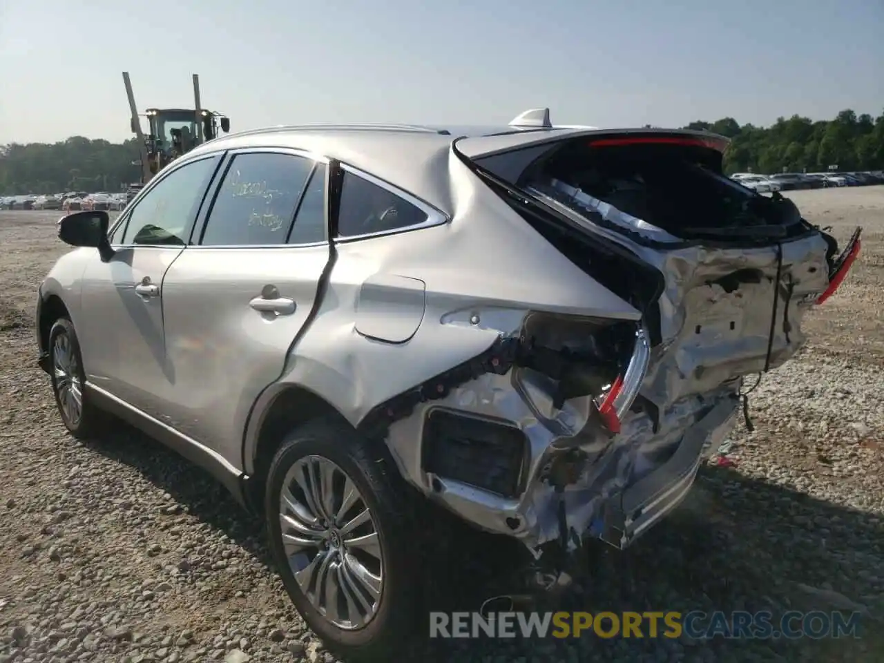 3 Photograph of a damaged car JTEAAAAH1NJ087965 TOYOTA VENZA 2022