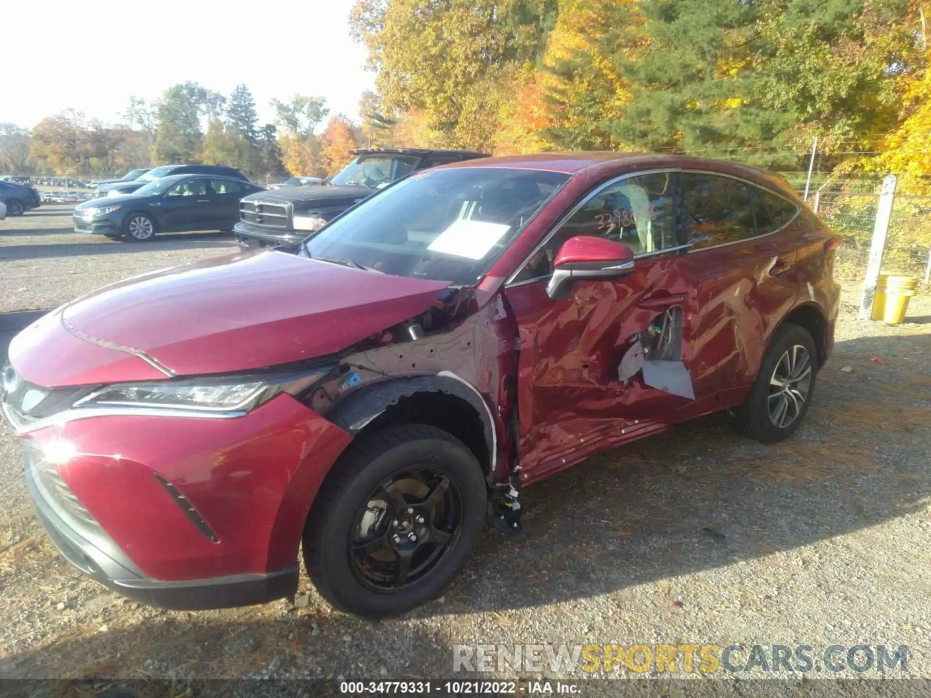 6 Photograph of a damaged car JTEAAAAH1NJ106563 TOYOTA VENZA 2022