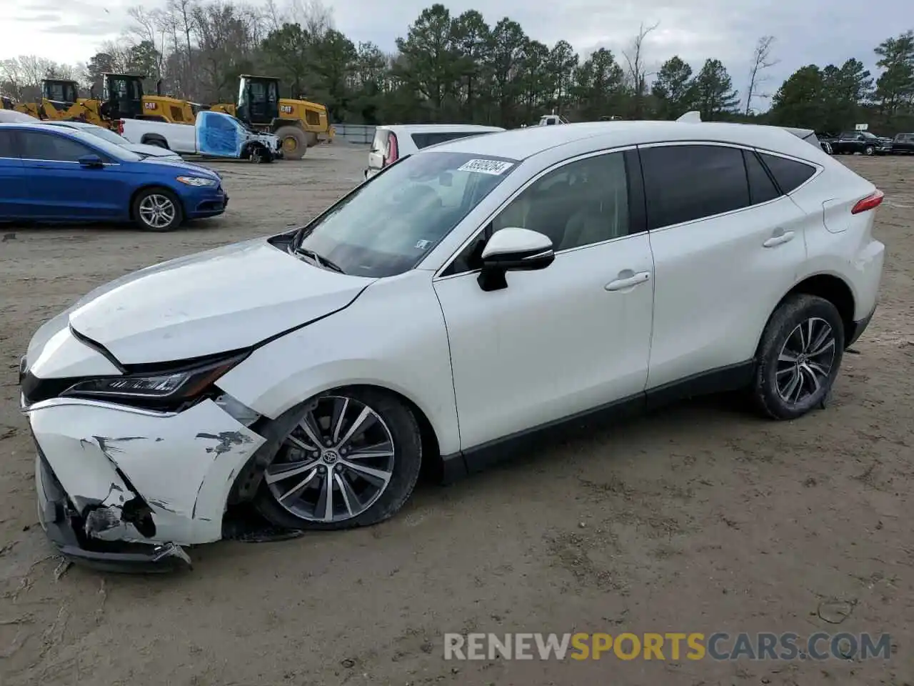 1 Photograph of a damaged car JTEAAAAH1NJ110614 TOYOTA VENZA 2022