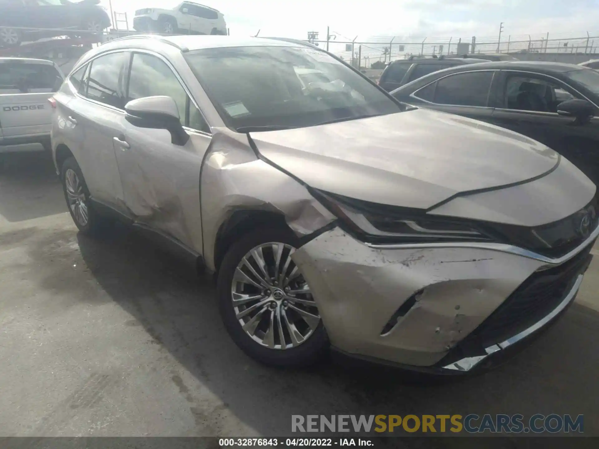 6 Photograph of a damaged car JTEAAAAH2NJ087862 TOYOTA VENZA 2022