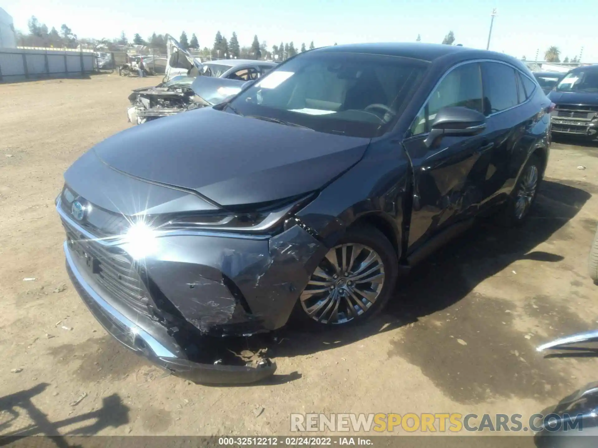 2 Фотография поврежденного автомобиля JTEAAAAH2NJ089692 TOYOTA VENZA 2022