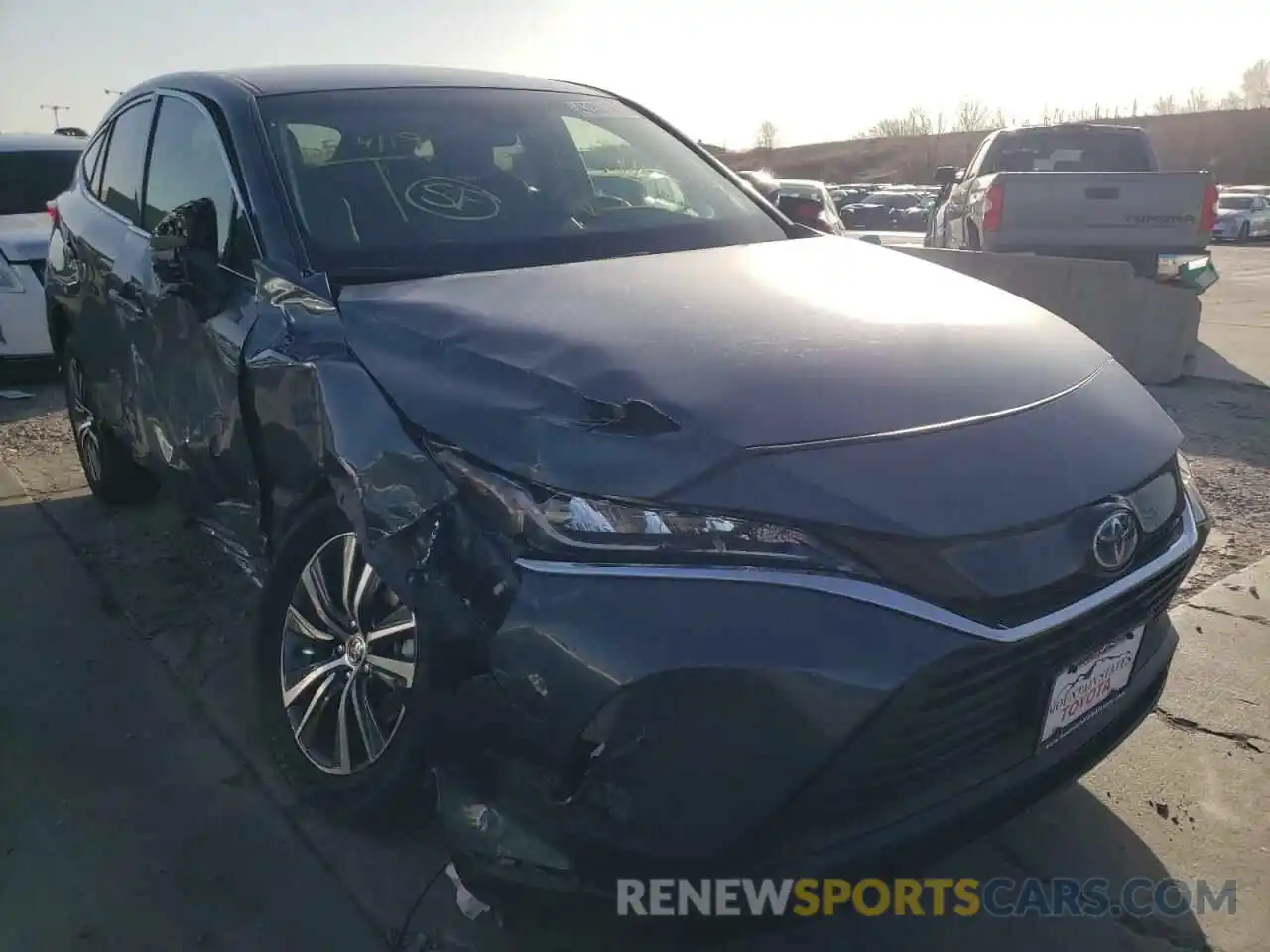 1 Photograph of a damaged car JTEAAAAH2NJ096173 TOYOTA VENZA 2022