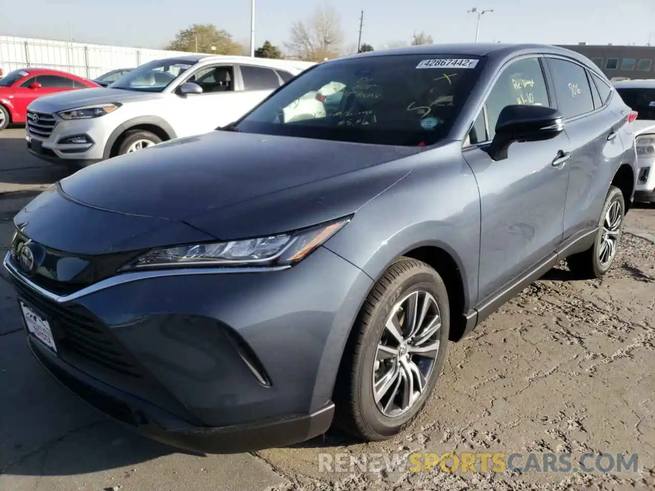 2 Photograph of a damaged car JTEAAAAH2NJ096173 TOYOTA VENZA 2022