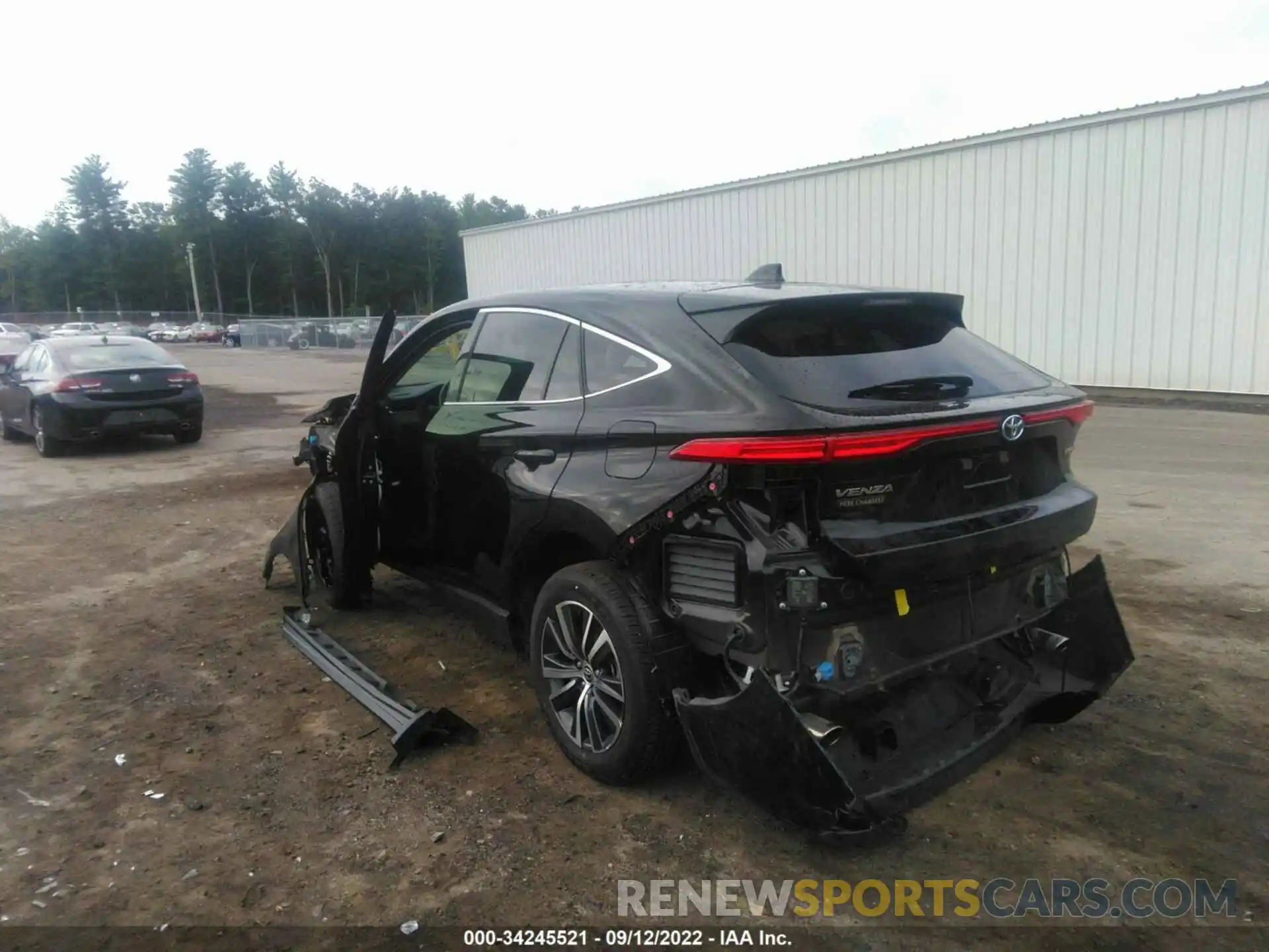 12 Photograph of a damaged car JTEAAAAH3NJ087238 TOYOTA VENZA 2022