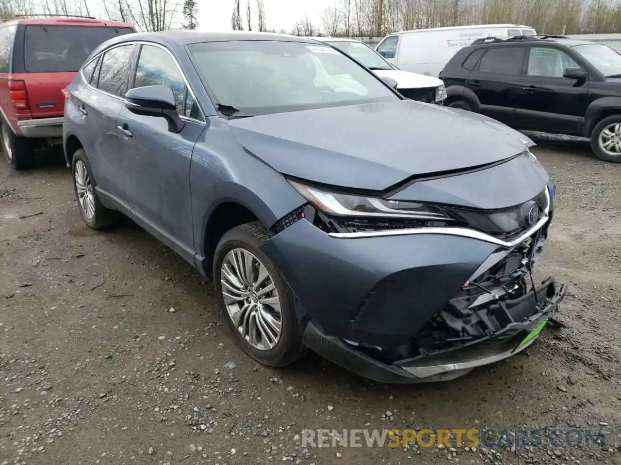 1 Photograph of a damaged car JTEAAAAH4NJ088950 TOYOTA VENZA 2022