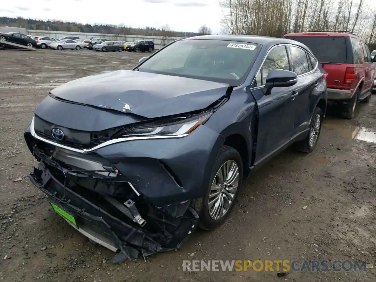 2 Photograph of a damaged car JTEAAAAH4NJ088950 TOYOTA VENZA 2022