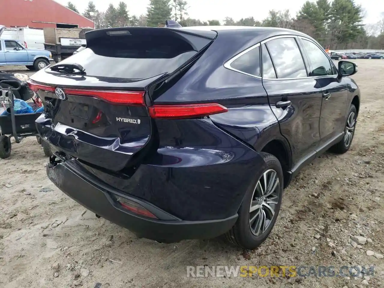 4 Photograph of a damaged car JTEAAAAH4NJ094845 TOYOTA VENZA 2022