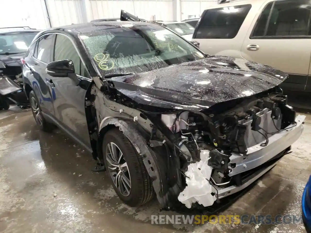 1 Photograph of a damaged car JTEAAAAH4NJ096904 TOYOTA VENZA 2022