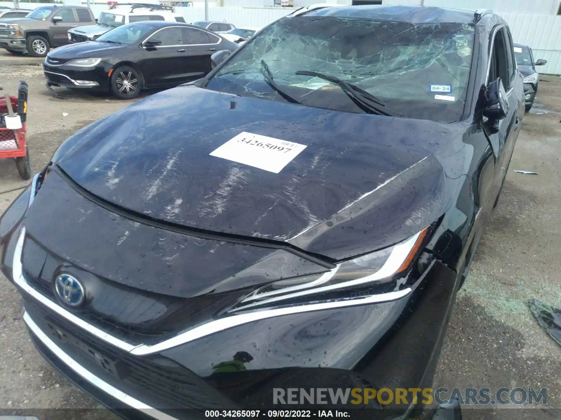 6 Photograph of a damaged car JTEAAAAH4NJ098541 TOYOTA VENZA 2022