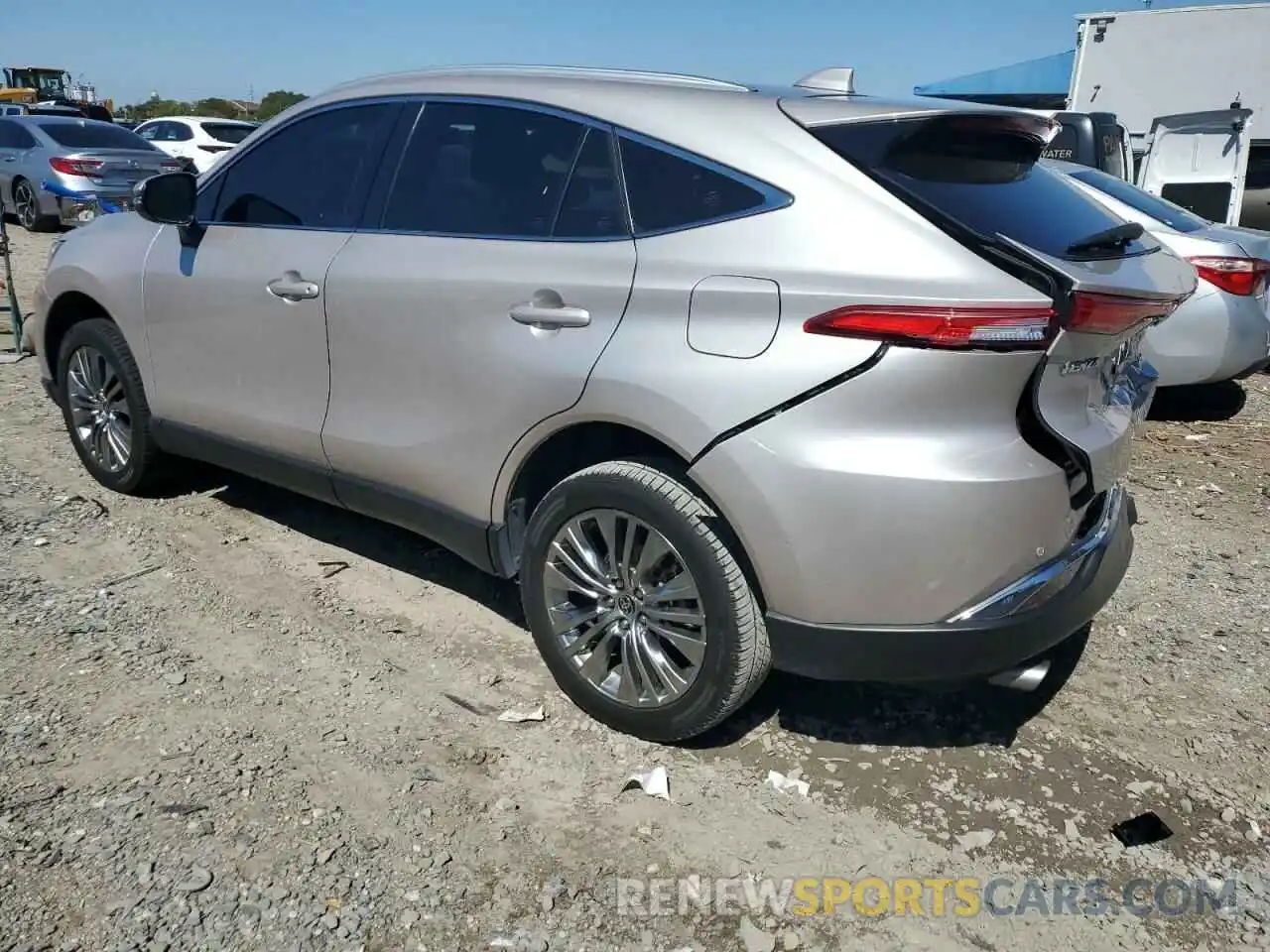 2 Photograph of a damaged car JTEAAAAH6NJ115923 TOYOTA VENZA 2022