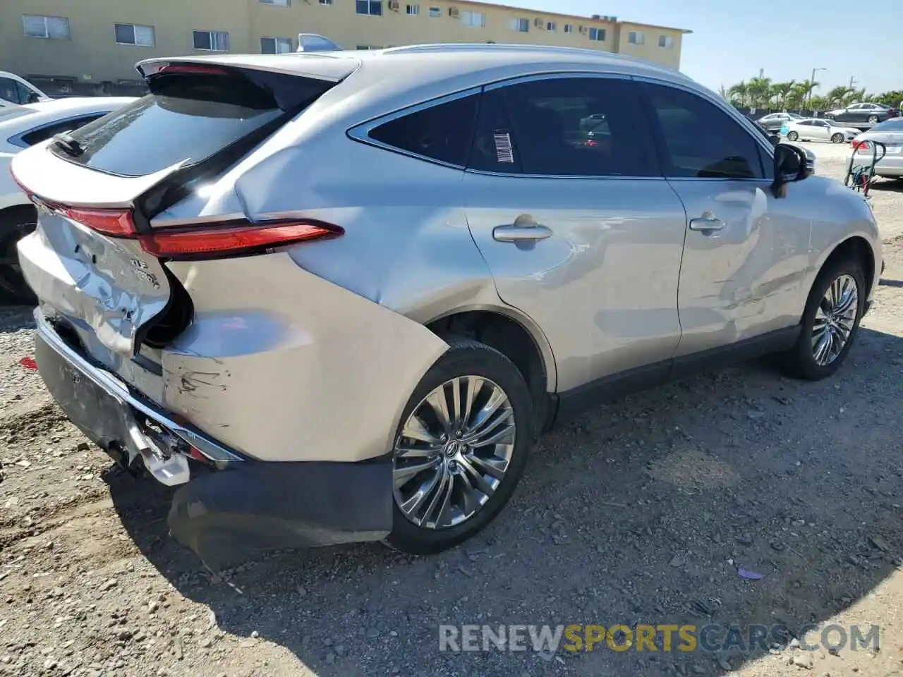 3 Photograph of a damaged car JTEAAAAH6NJ115923 TOYOTA VENZA 2022