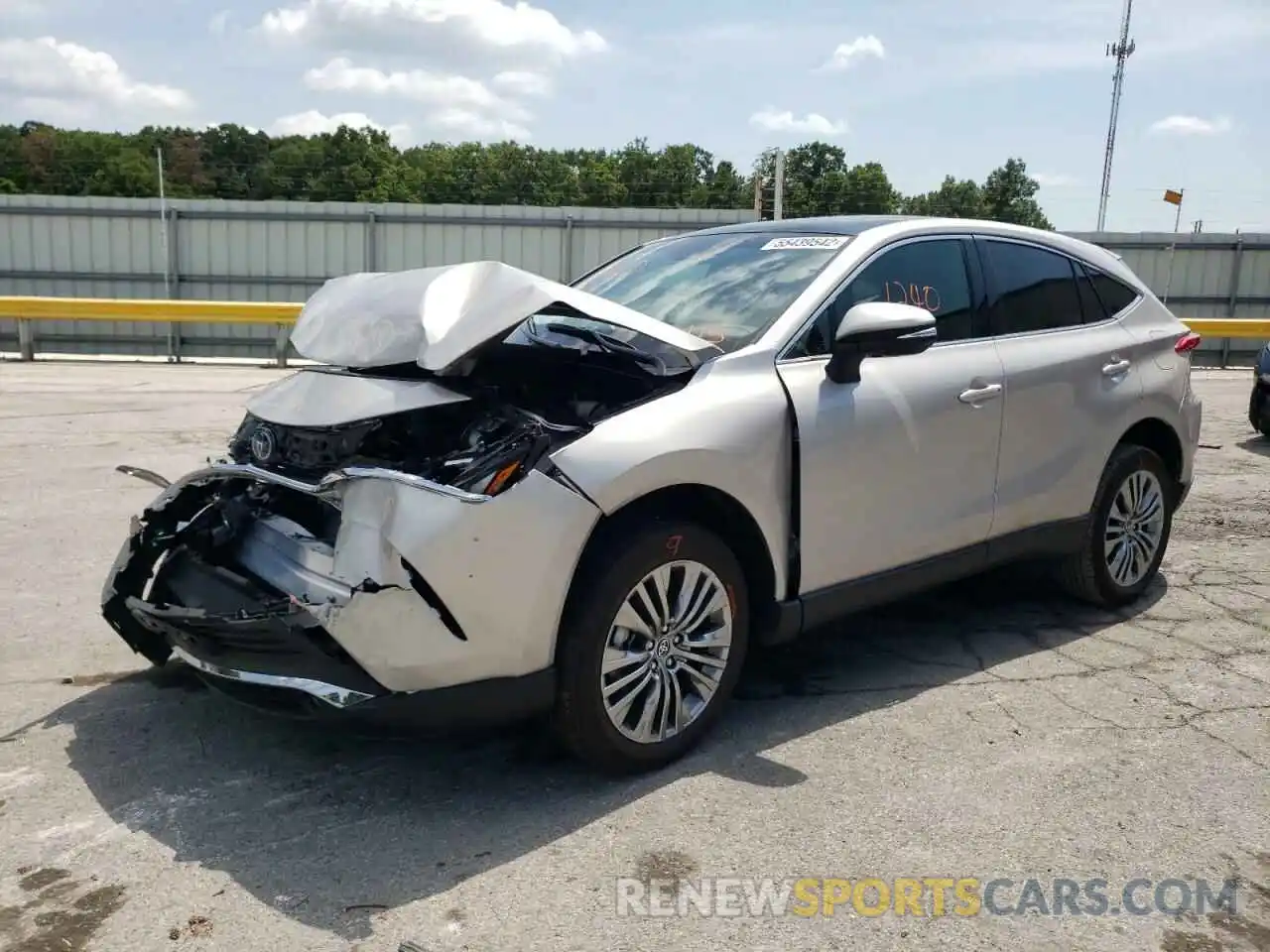 2 Photograph of a damaged car JTEAAAAH9NJ092248 TOYOTA VENZA 2022