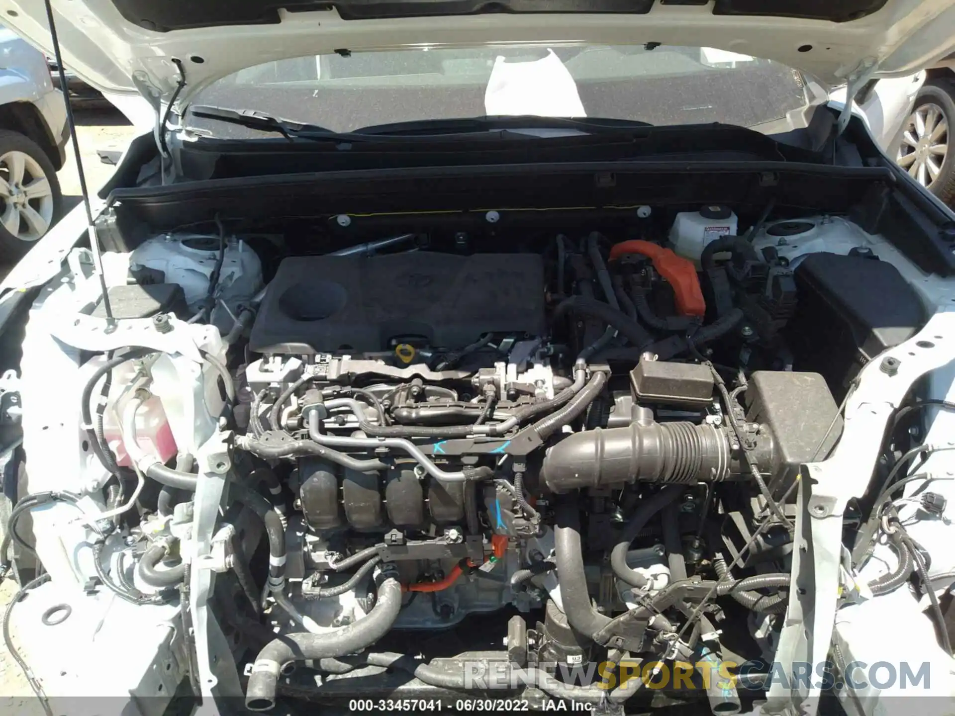 10 Фотография поврежденного автомобиля JTEAAAAHXNJ089228 TOYOTA VENZA 2022