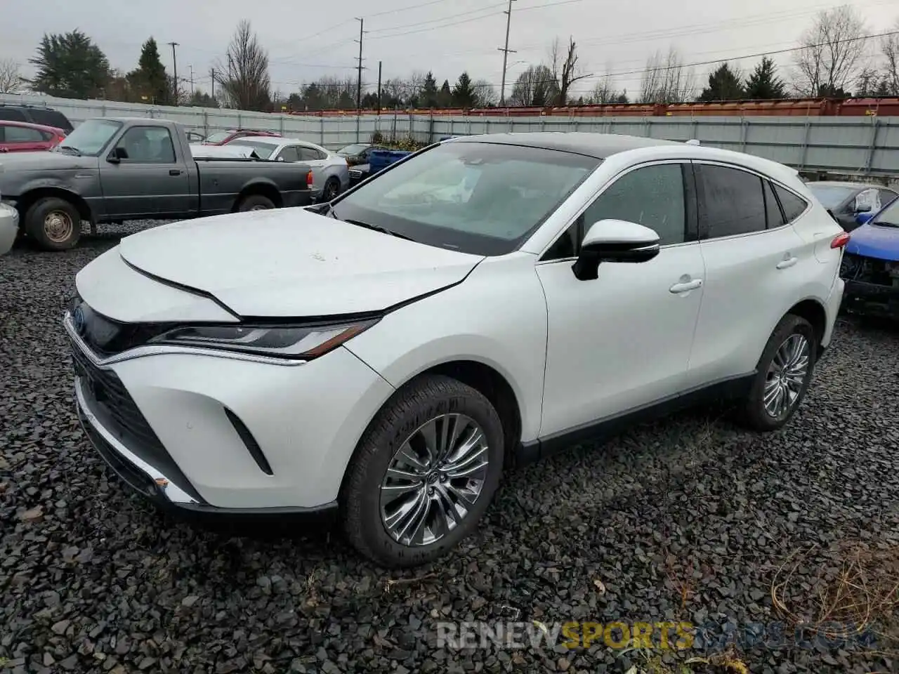 1 Photograph of a damaged car JTEAAAAH3PJ123366 TOYOTA VENZA 2023