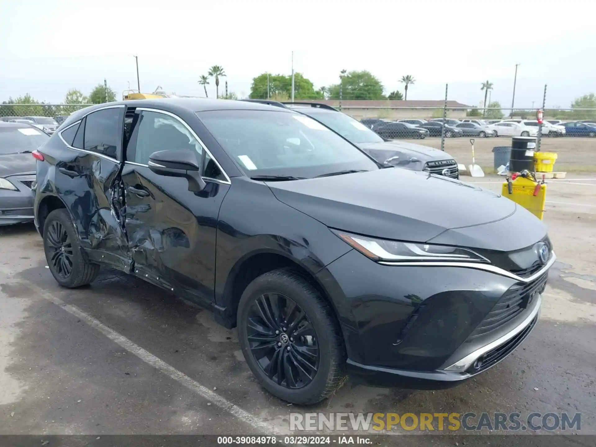 1 Photograph of a damaged car JTEAAAAH6PJ124530 TOYOTA VENZA 2023