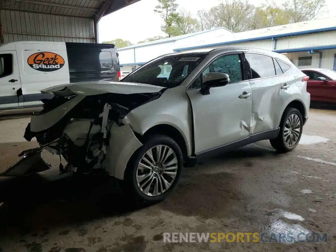 1 Photograph of a damaged car JTEAAAAH7PJ133401 TOYOTA VENZA 2023