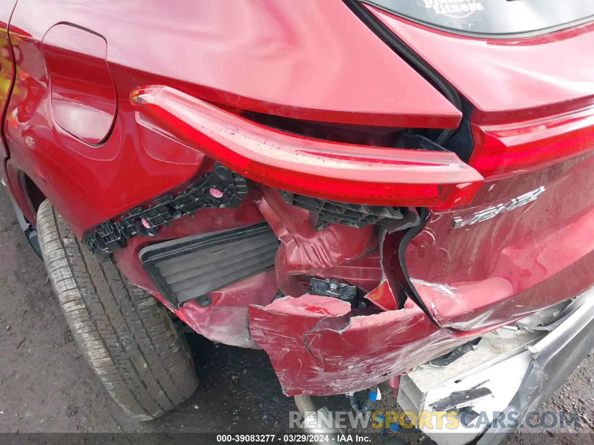 20 Photograph of a damaged car JTEAAAAH9PJ141208 TOYOTA VENZA 2023