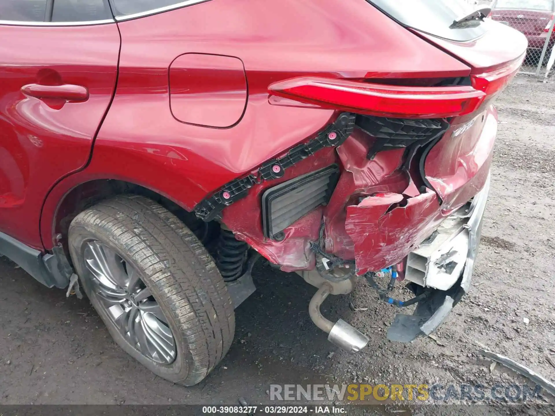 6 Photograph of a damaged car JTEAAAAH9PJ141208 TOYOTA VENZA 2023