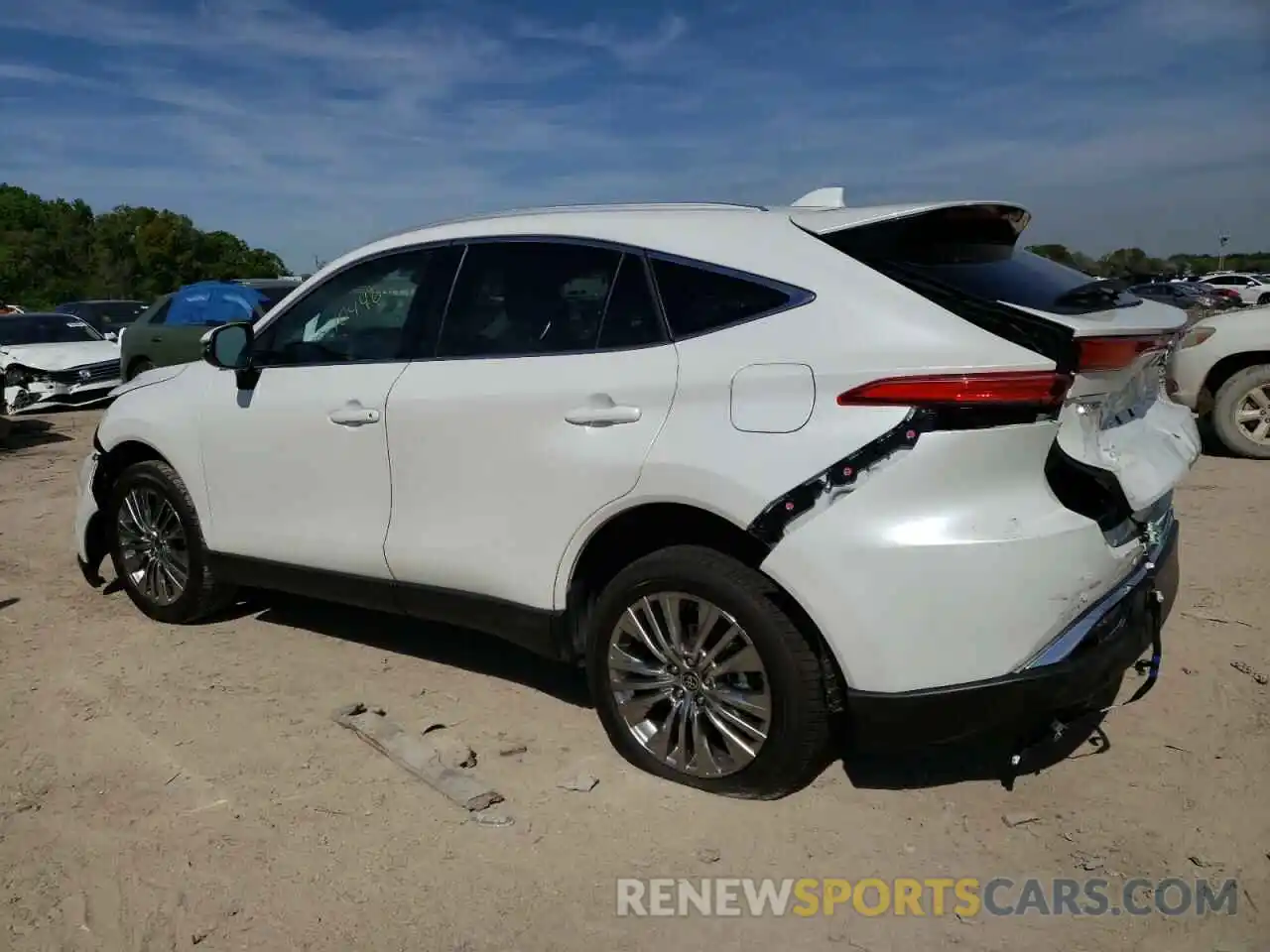 2 Photograph of a damaged car JTEAAAAHXPJ137457 TOYOTA VENZA 2023