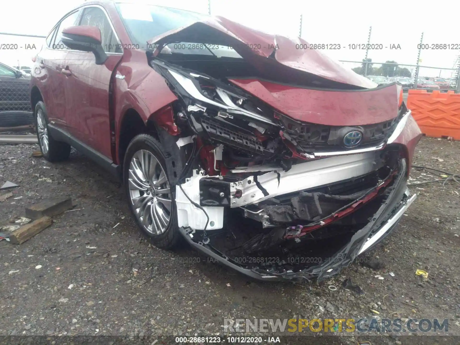 6 Photograph of a damaged car JTEAAAAH8MJ001064 TOYOTA VENZA XLE 2021