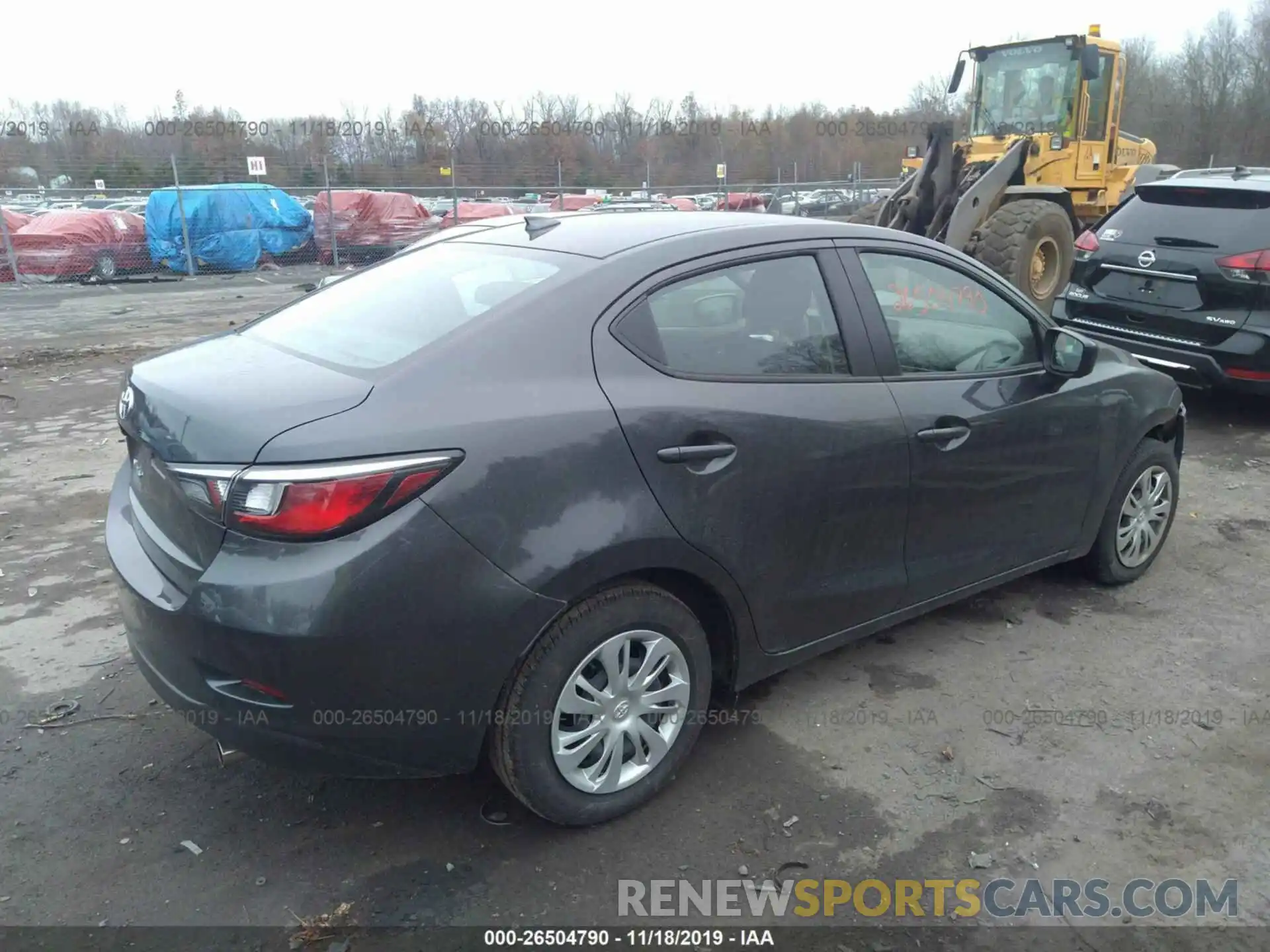 4 Фотография поврежденного автомобиля 3MYDLBYV0KY503901 TOYOTA YARIS 2019