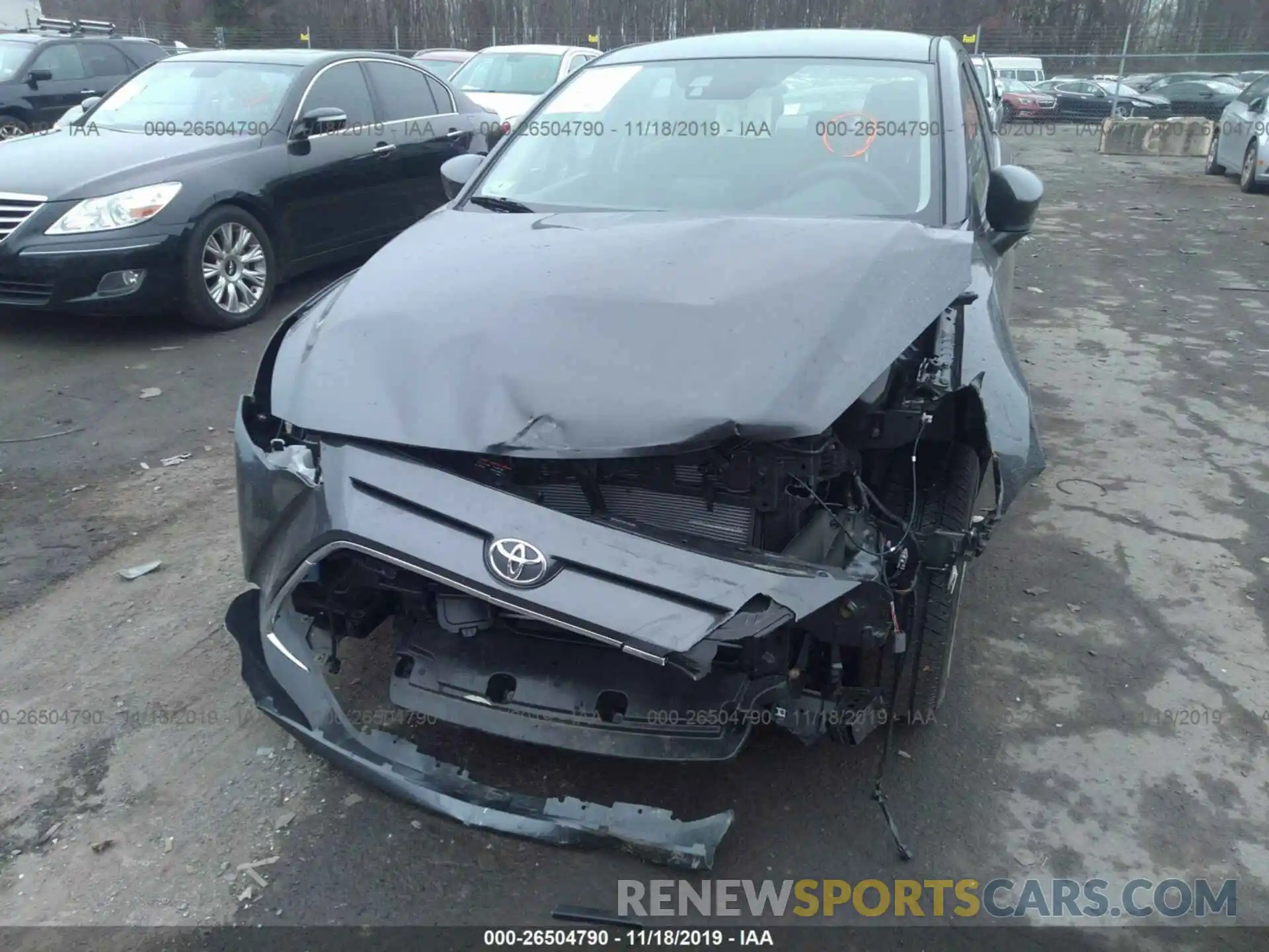 6 Photograph of a damaged car 3MYDLBYV0KY503901 TOYOTA YARIS 2019