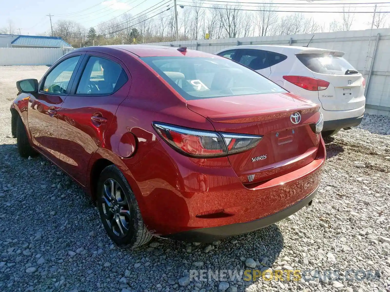 3 Photograph of a damaged car 3MYDLBYV0KY504188 TOYOTA YARIS 2019