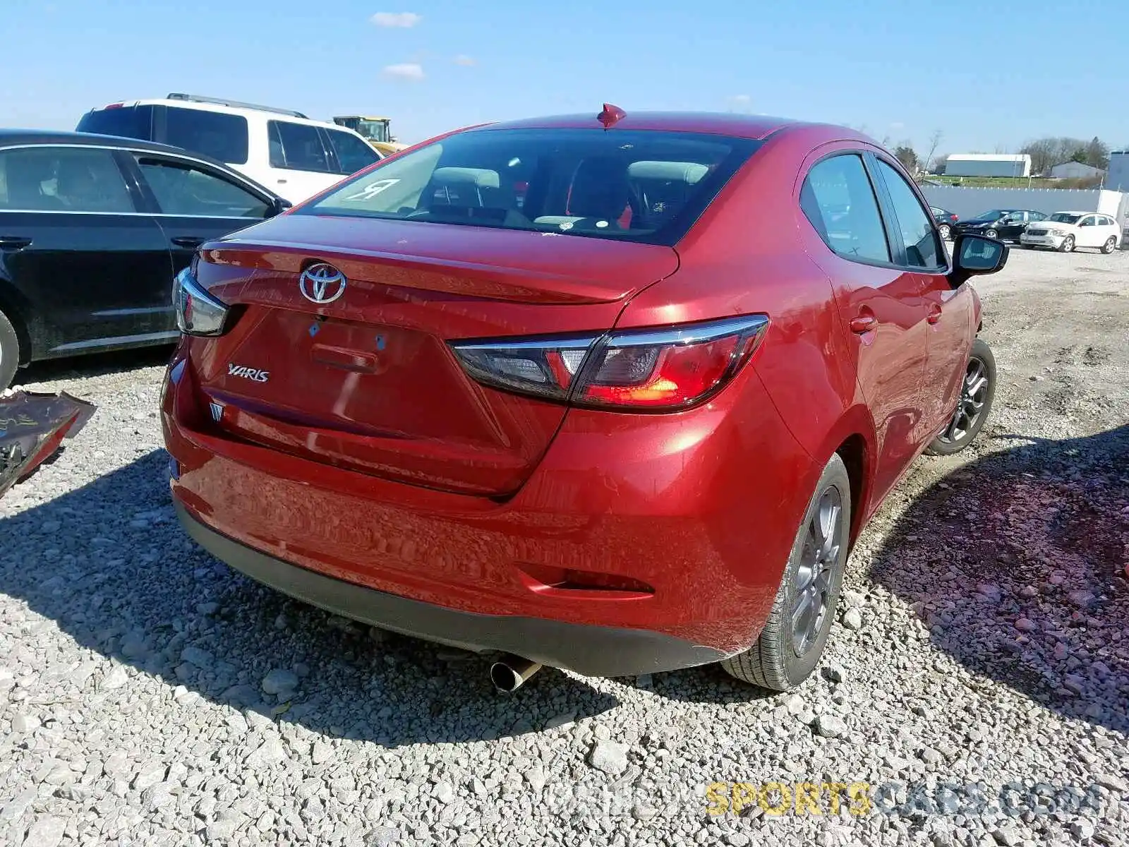 4 Photograph of a damaged car 3MYDLBYV0KY504188 TOYOTA YARIS 2019