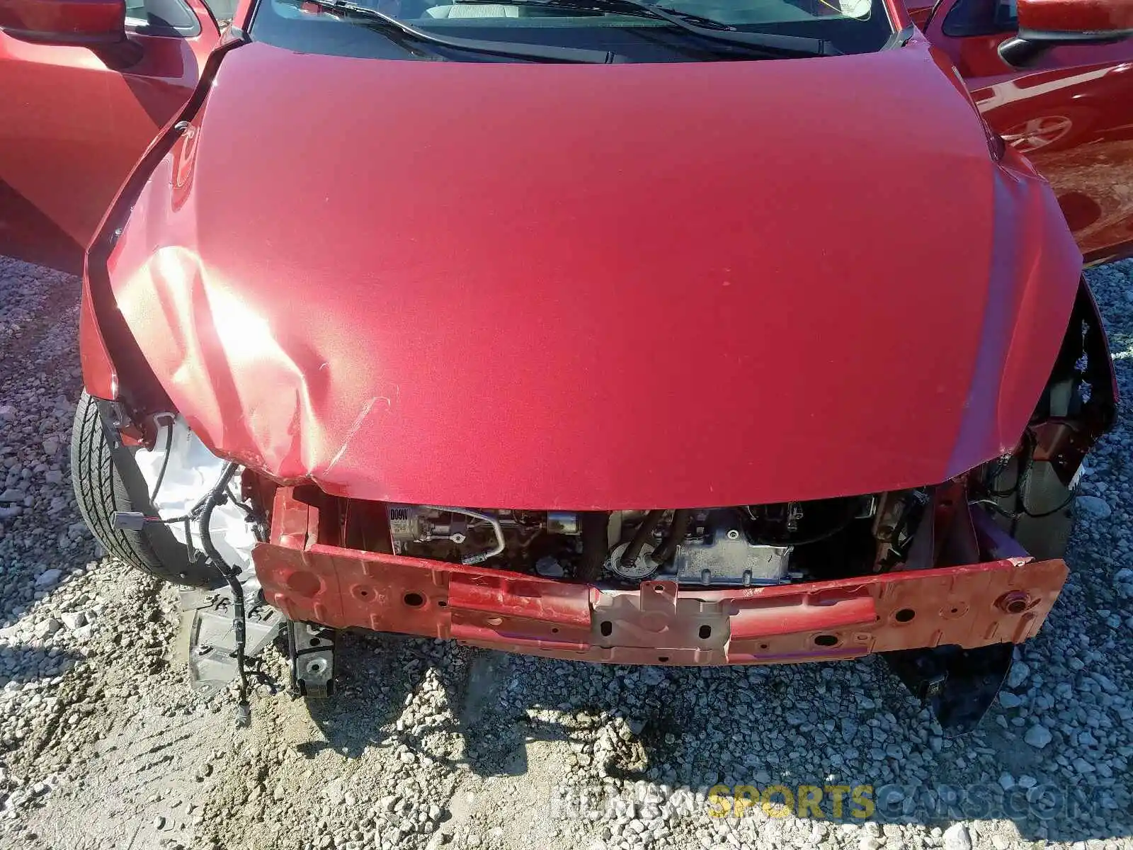 9 Photograph of a damaged car 3MYDLBYV0KY504188 TOYOTA YARIS 2019