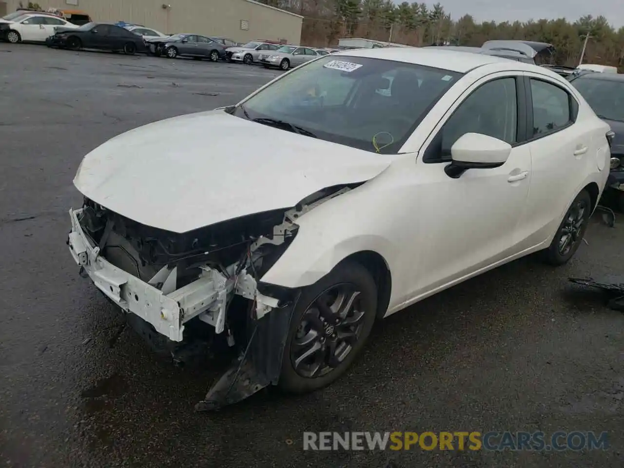 2 Photograph of a damaged car 3MYDLBYV0KY504823 TOYOTA YARIS 2019