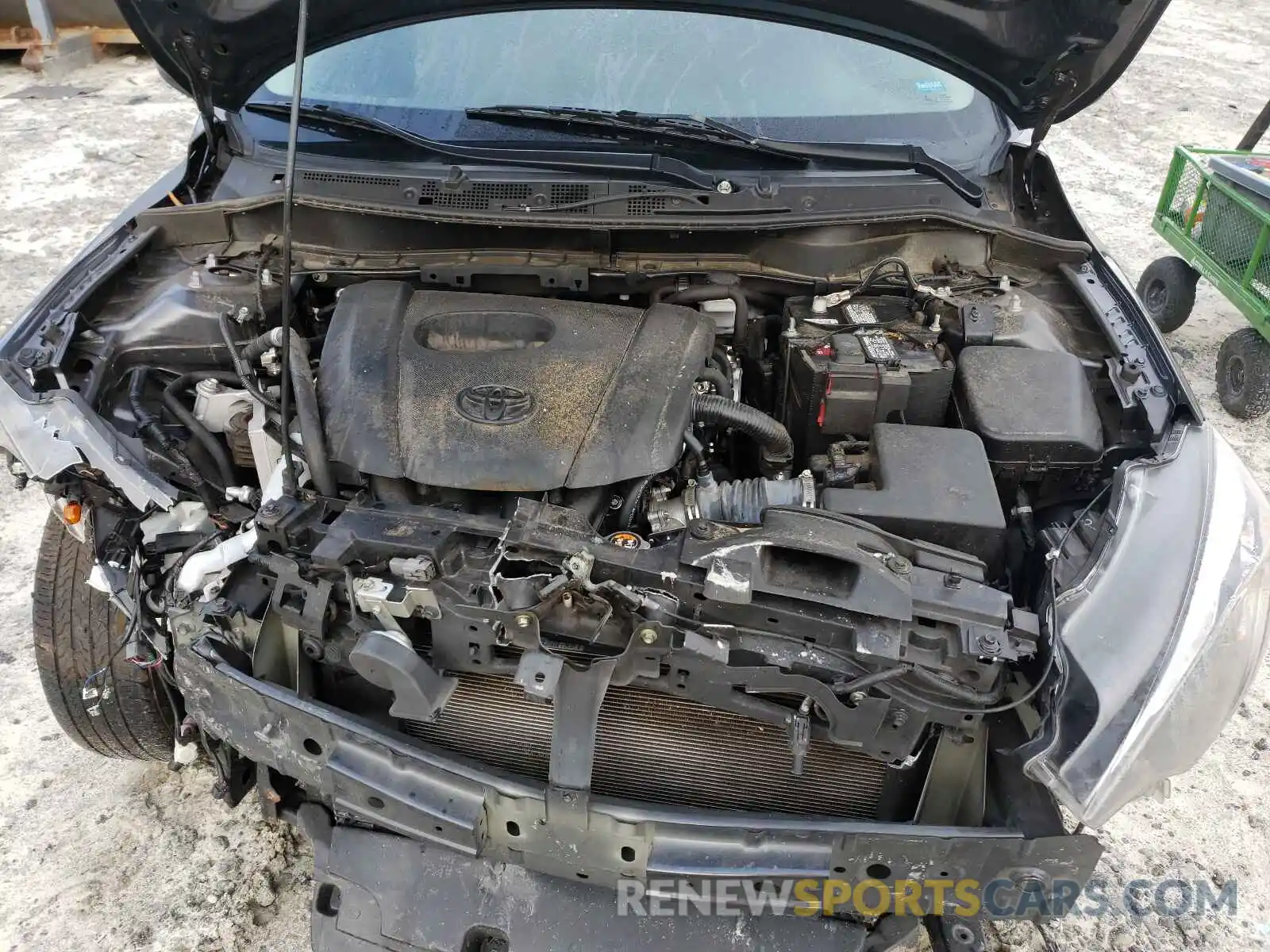 7 Photograph of a damaged car 3MYDLBYV0KY505325 TOYOTA YARIS 2019